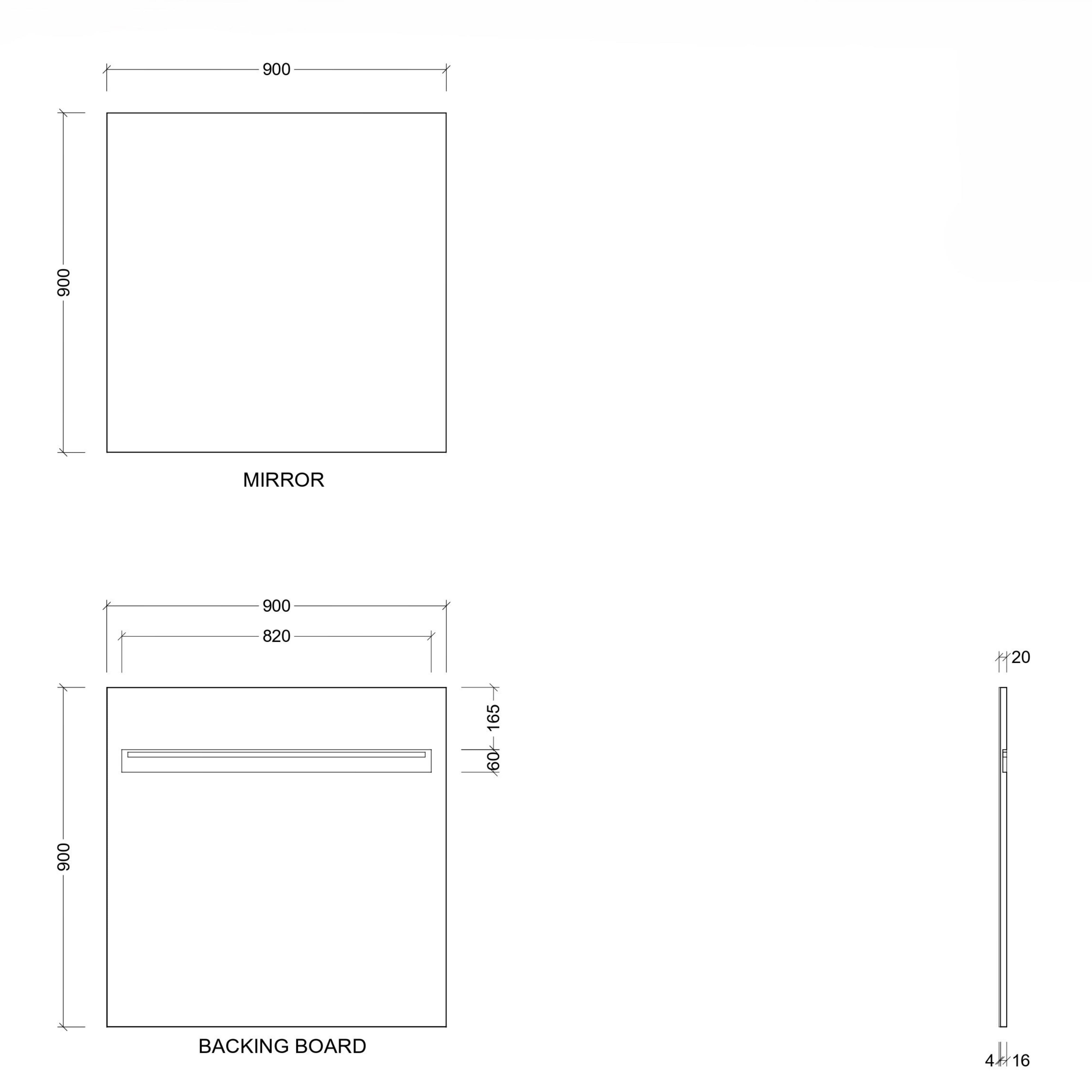 TIMBERLINE CALIFORNIA CUSTOM MIRROR (ALL SIZING)