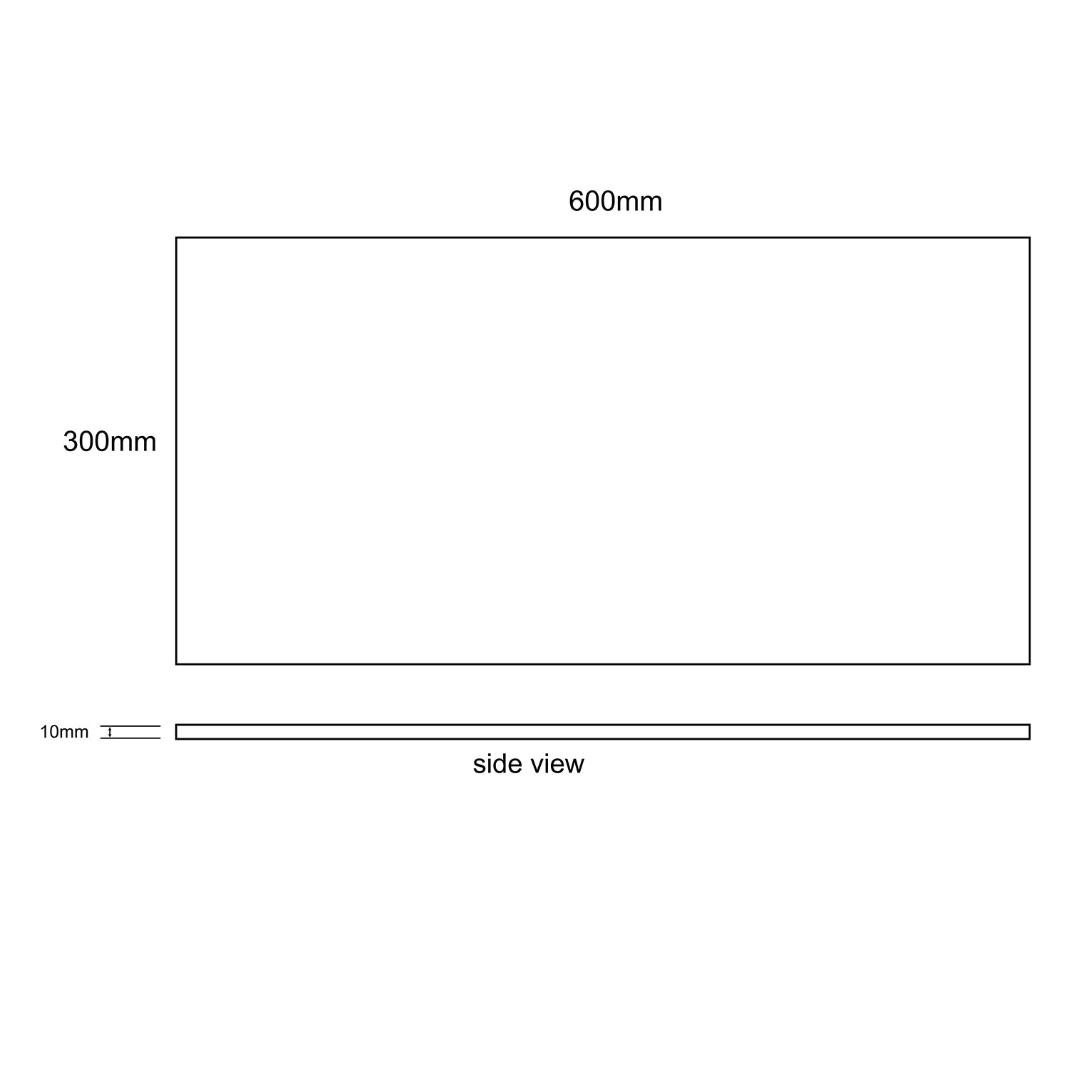 ELITE FACTORY FERRO MATTE 300X600MM RECTANGULAR TILE (PER BOX)