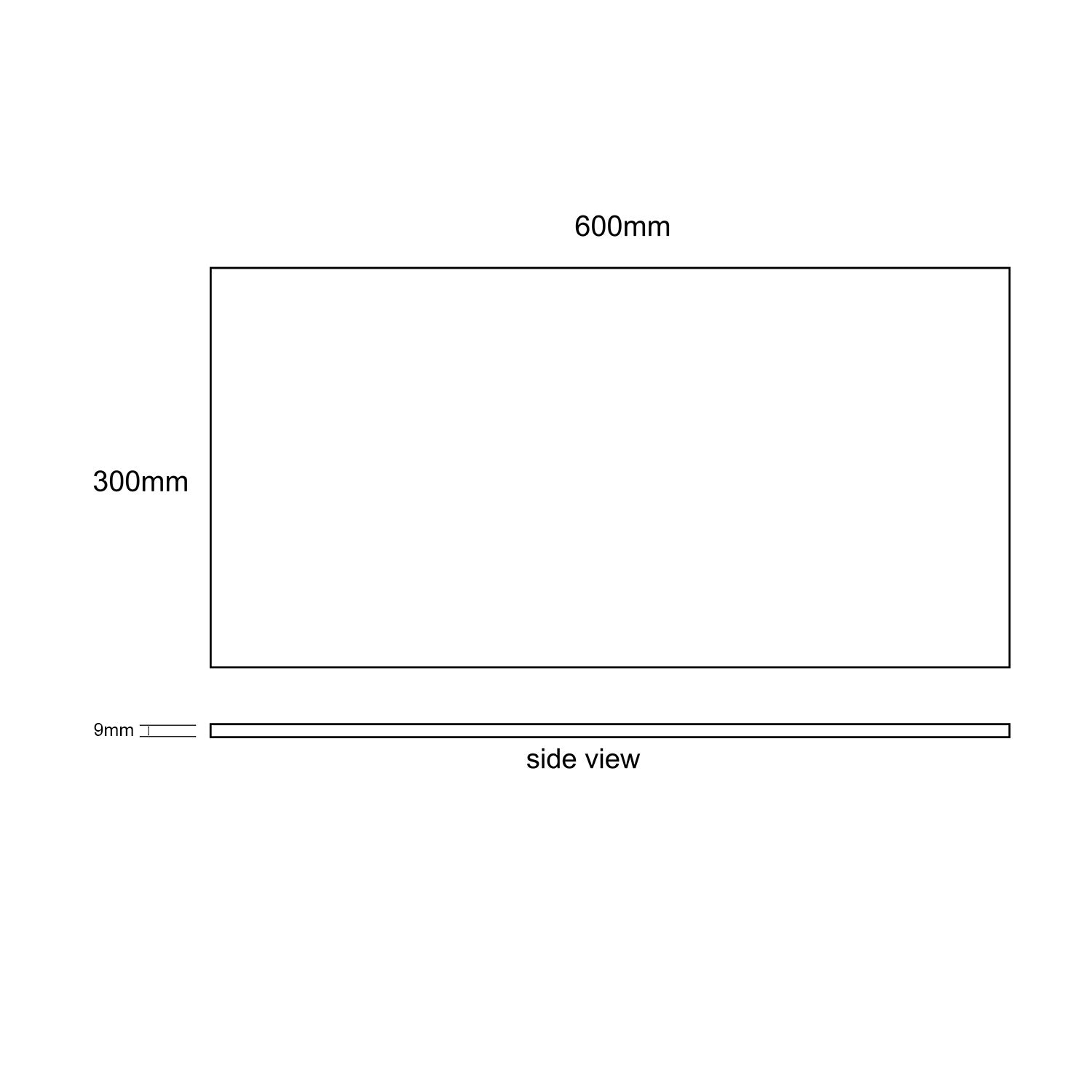 ELITE VERONIC BIANCO MATTE 300X600MM RECTANGULAR TILE (PER BOX)