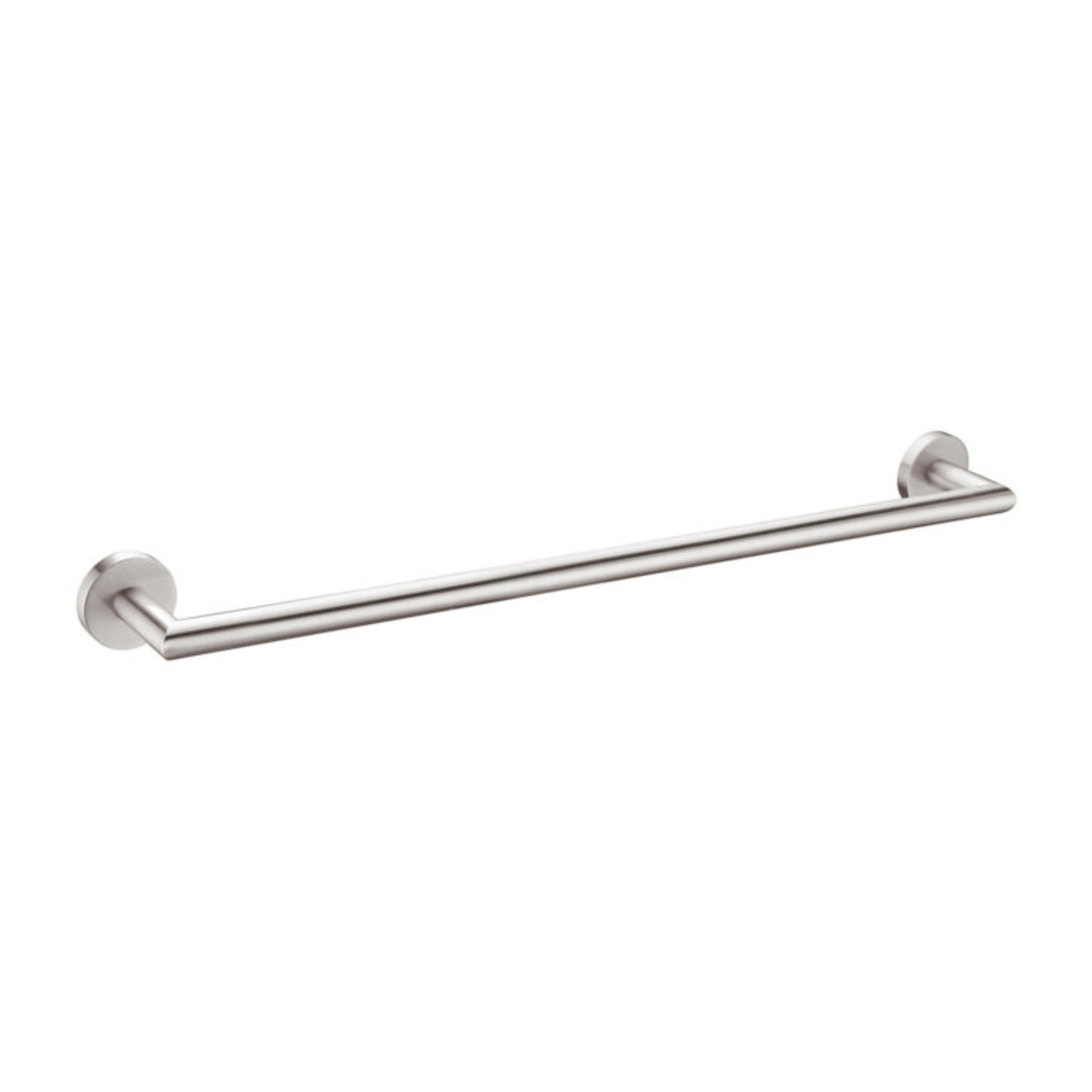 NERO DOLCE SINGLE TOWEL RAIL BRUSHED NICKEL 700MM