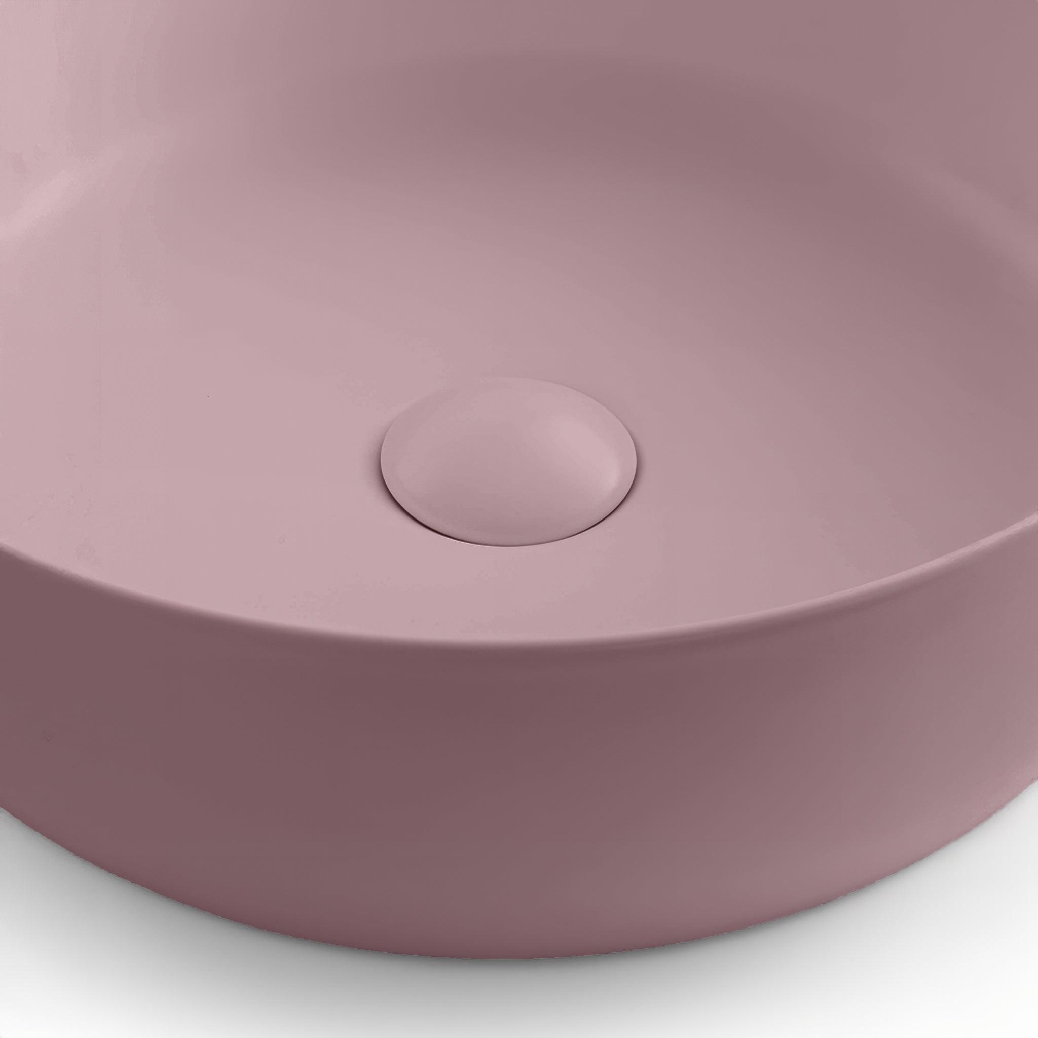 SEIMA SMART POP-OUT BASIN WASTE WITH CERAMIC CAP 32/40MM ROSE QUARTZ