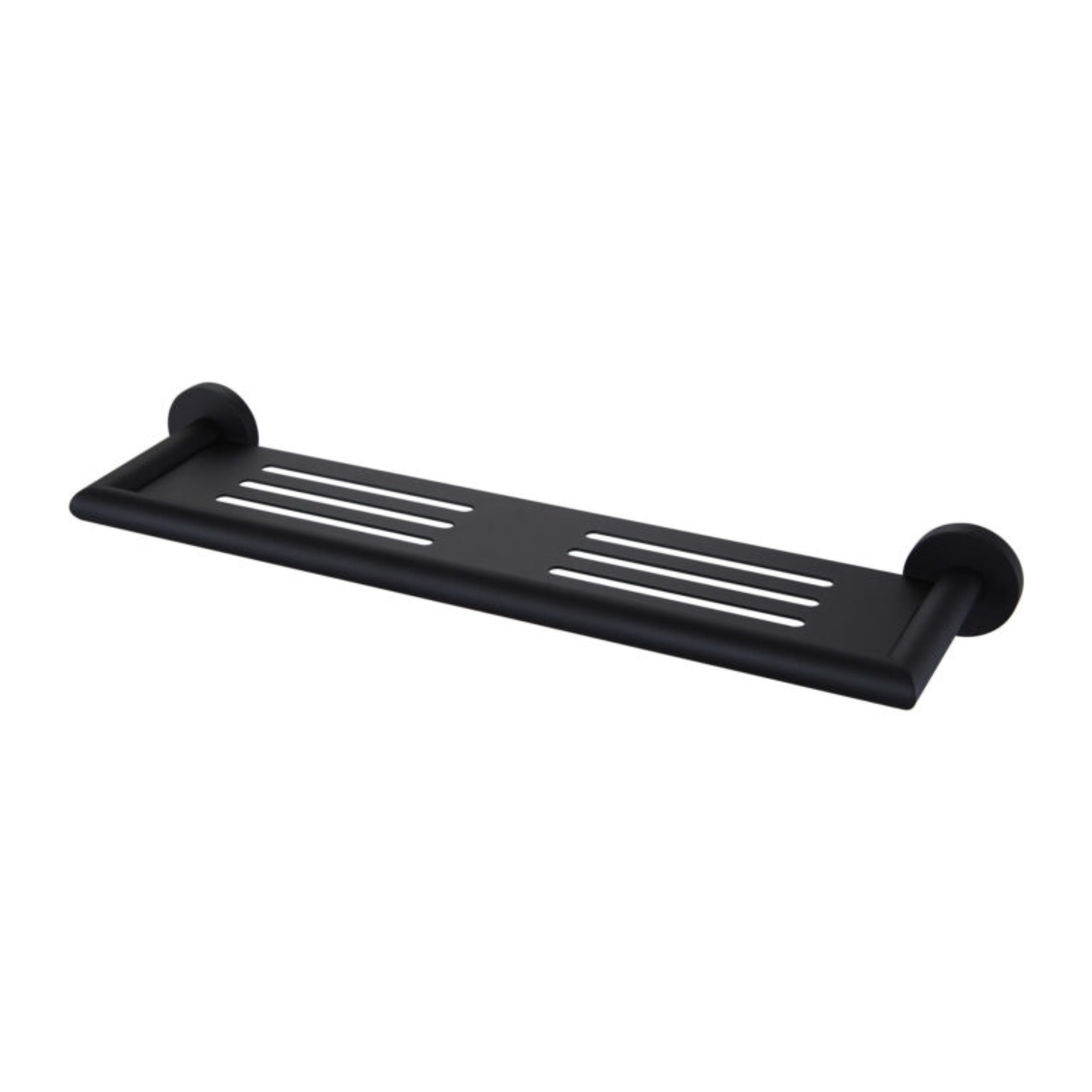 NERO DOLCE METAL SHOWER SHELF 430MM MATTE BLACK