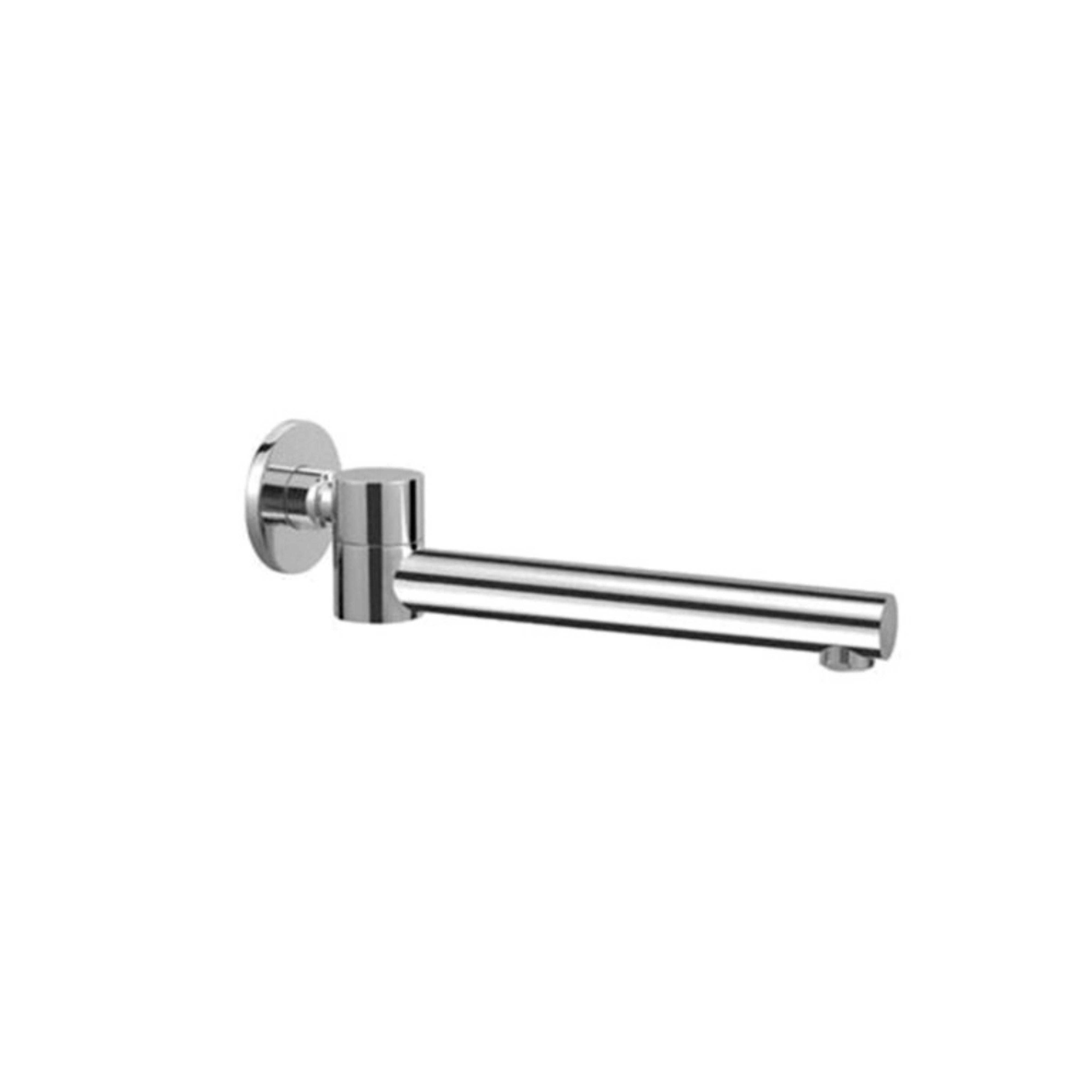 NERO DOLCE DOLCE WALL MOUNTED SWIVEL BATH SPOUT 242MM CHROME