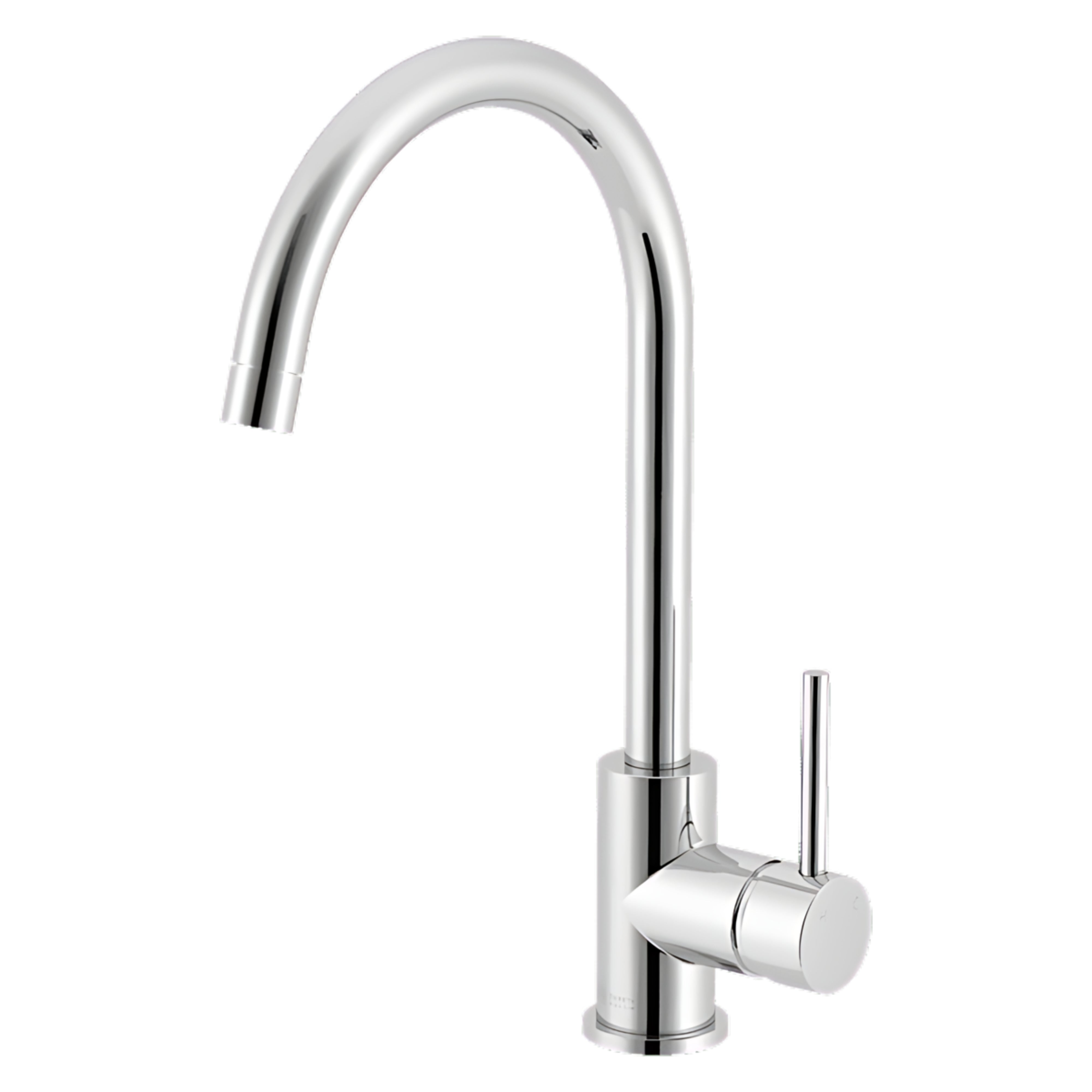 GARETH ASHTON LUCIA GOOSENECK SINK MIXER 377MM CHROME