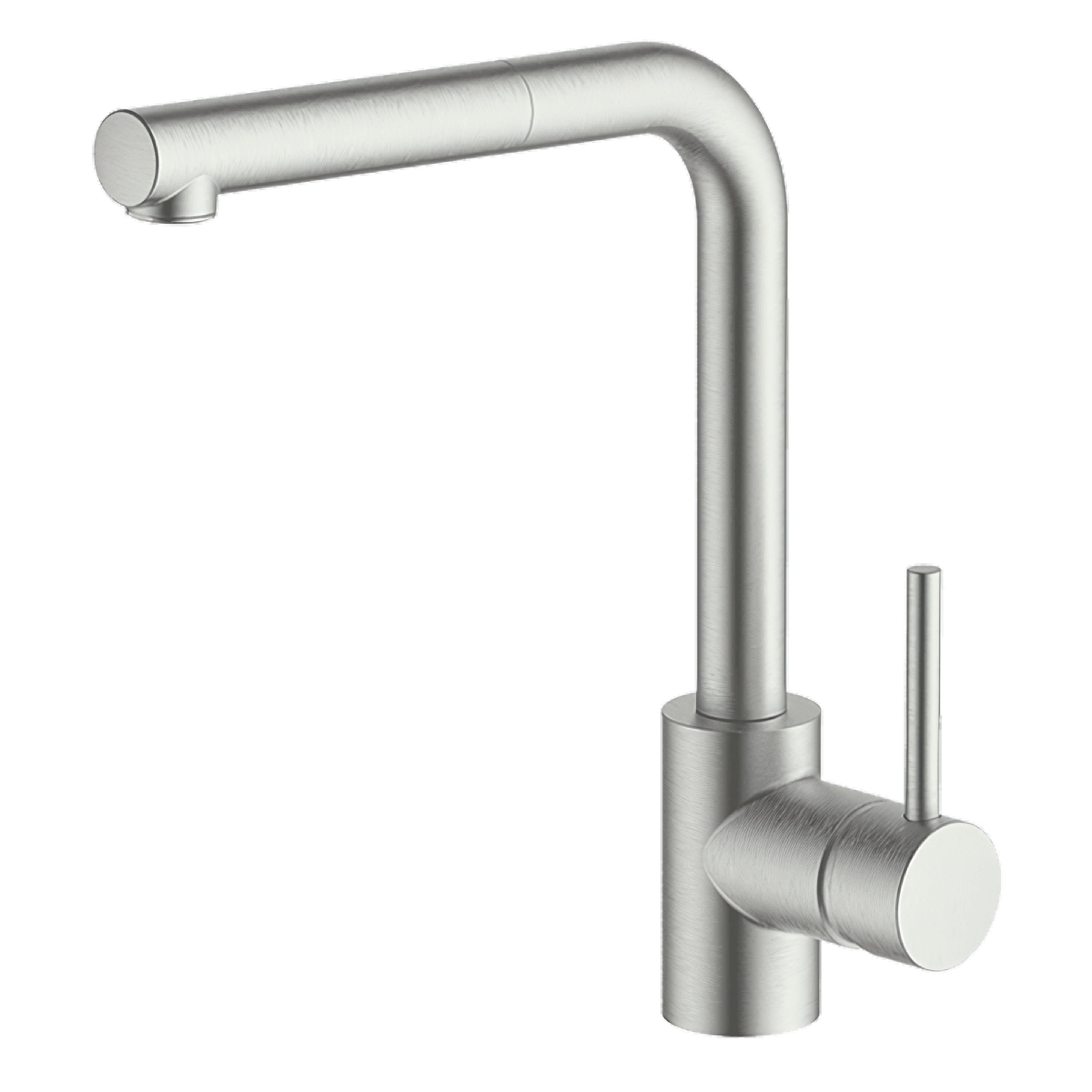 GARETH ASHTON LUCIA PULL-OUT SINK MIXER 302MM BRUSHED NICKEL