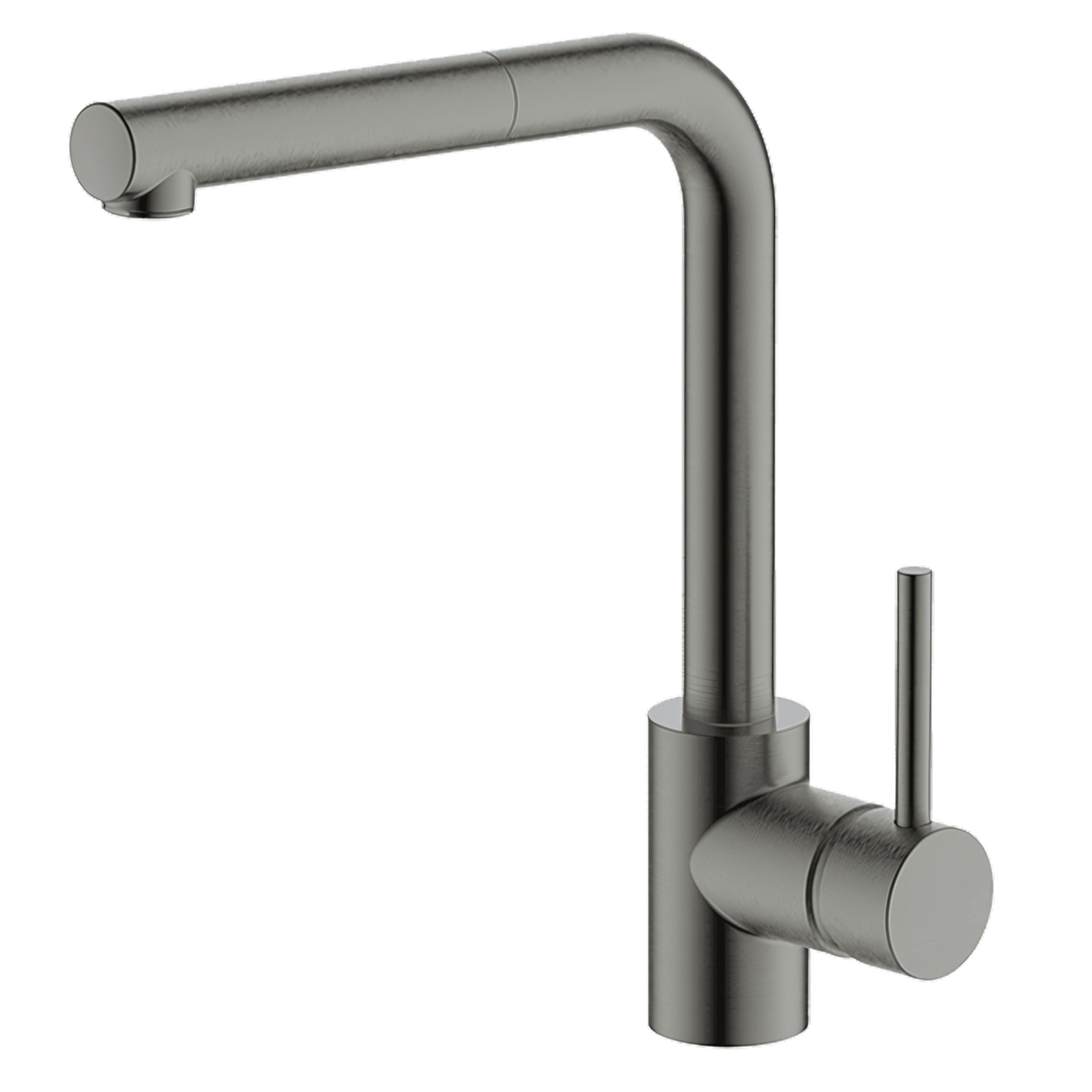 GARETH ASHTON LUCIA PULL-OUT SINK MIXER 302MM GUN METAL