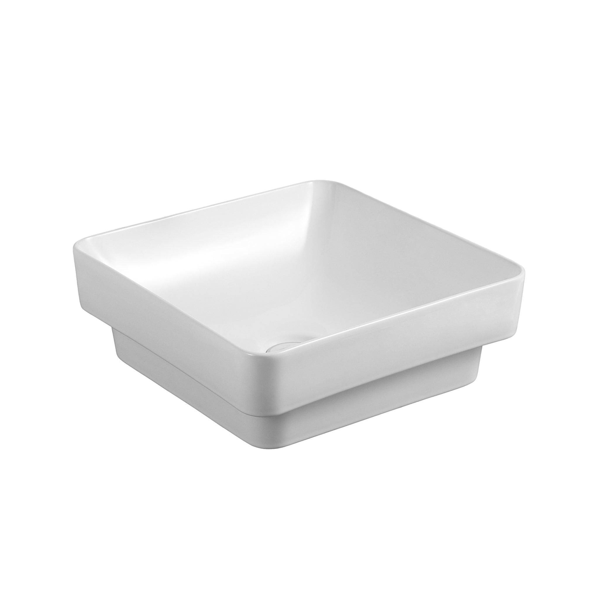 SEIMA OBELLO 375 SEMI-INSET BASIN GLOSS WHITE 370MM