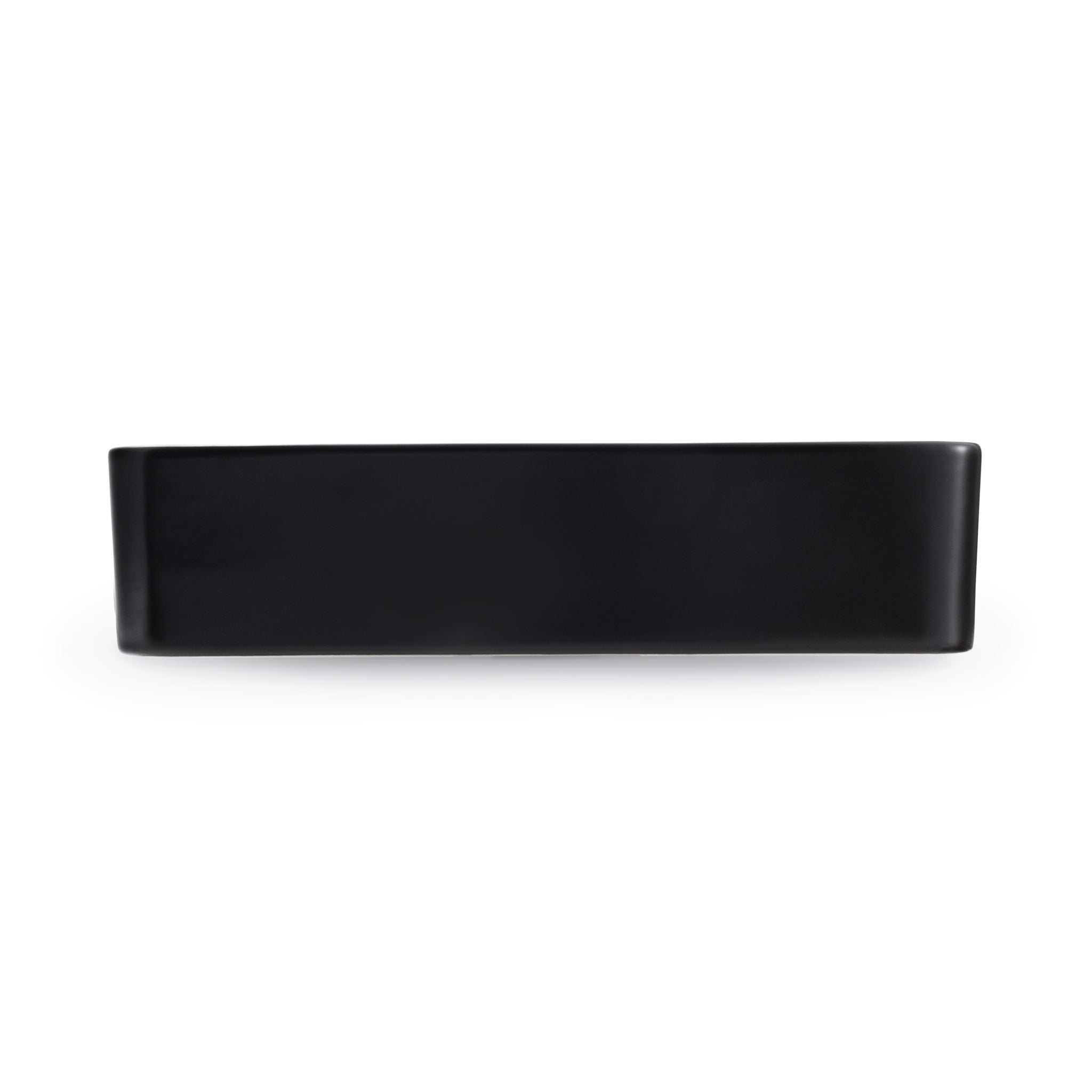 SEIMA PLATI 030 ABOVE COUNTER BASIN SILK MATTE BLACK 500MM