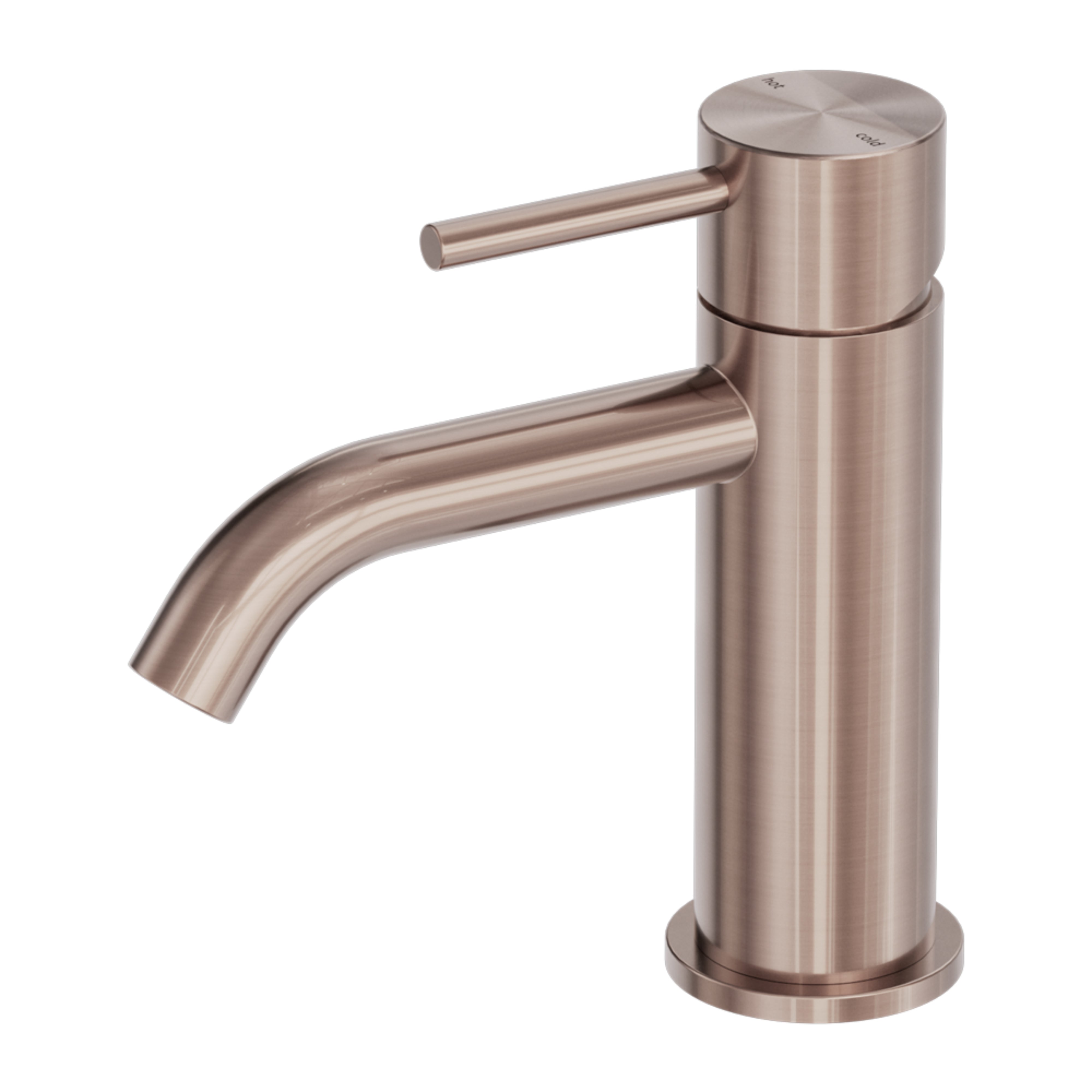 NERO ZEN BASIN MIXER 157MM BRUSHED BRONZE