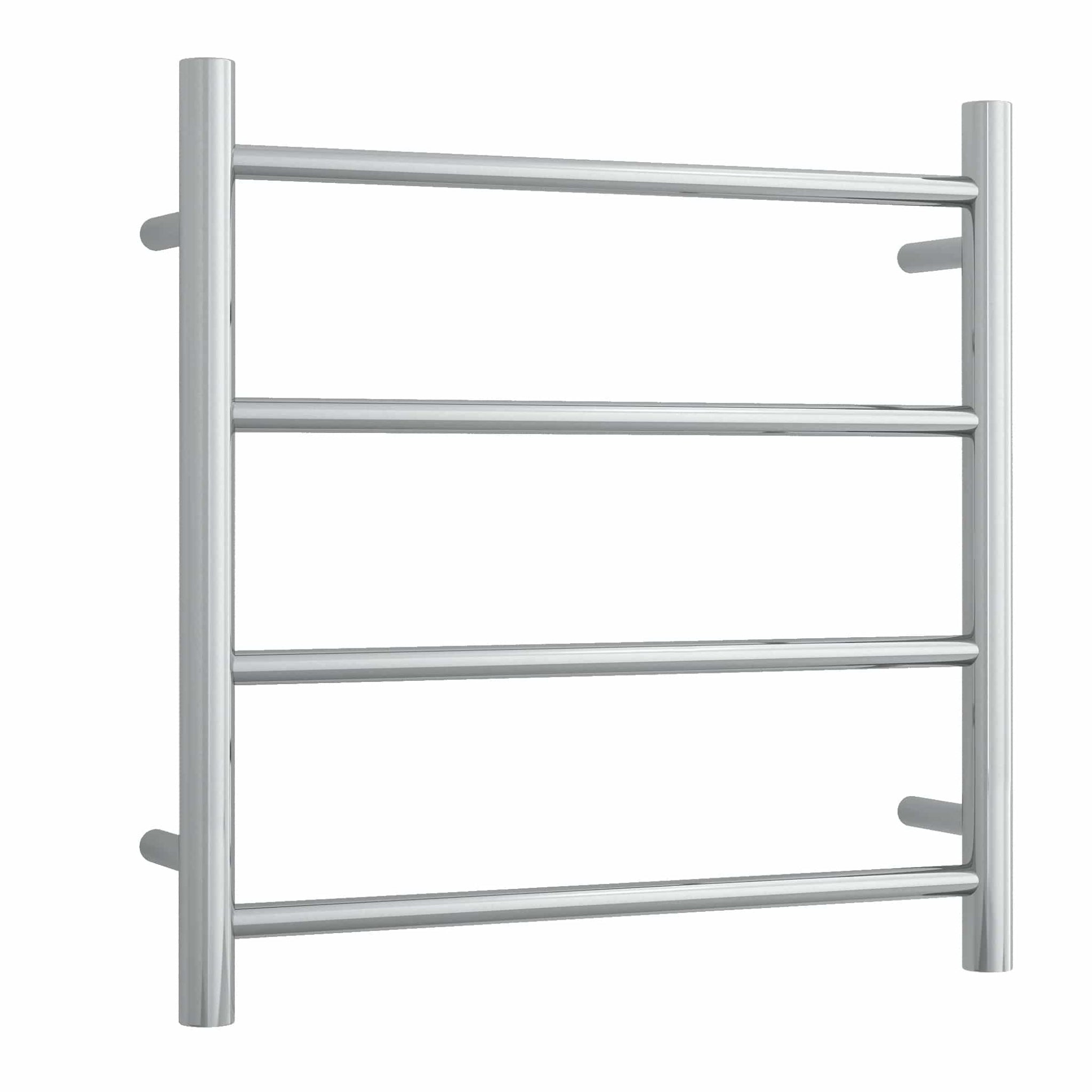 THERMOGROUP 4-BAR ROUND LADDER HEATED TOWEL RAIL POLISHED STAINLESS STEEL 550MM