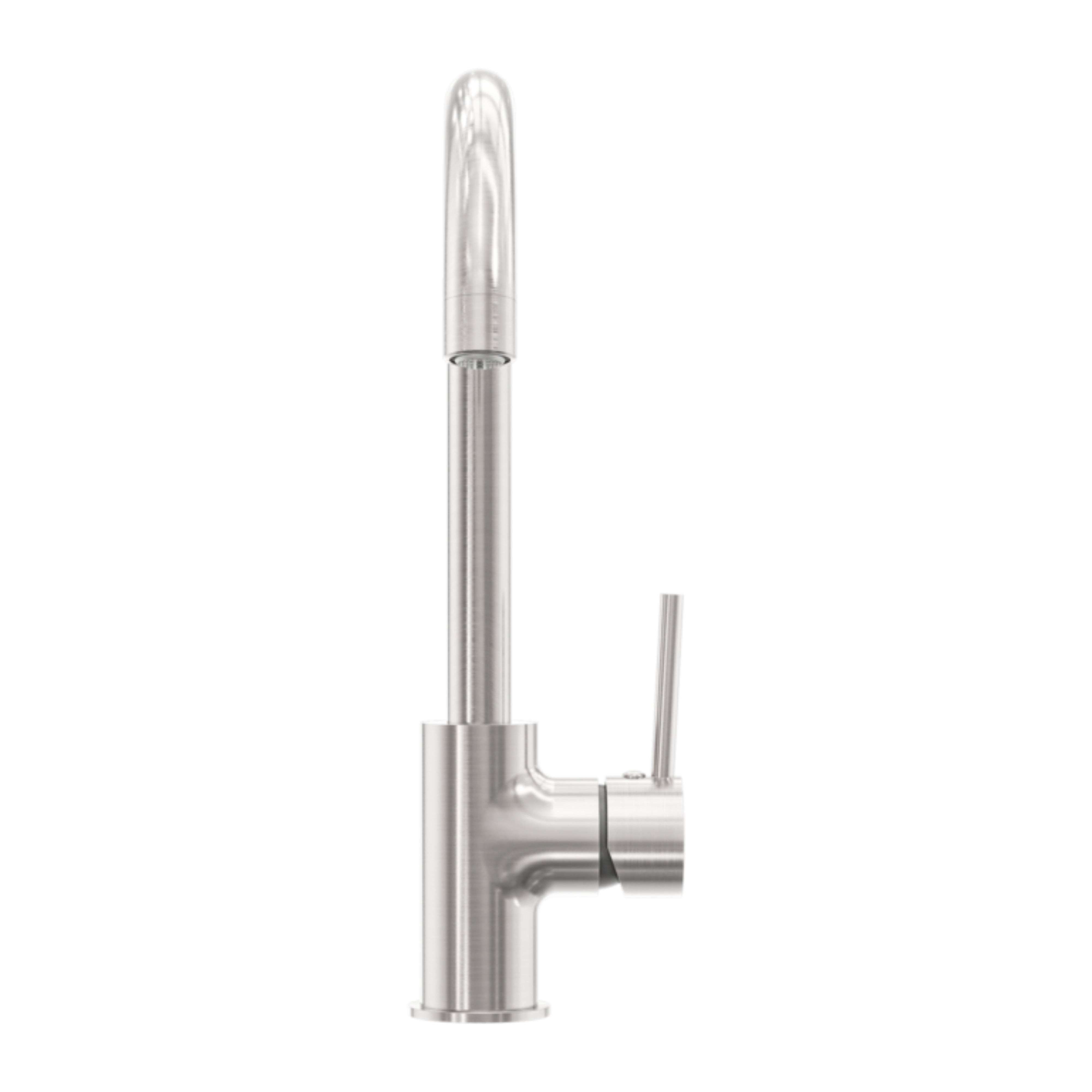 NERO DOLCE KITCHEN MIXER GOOSENECK 340MM BRUSHED NICKEL