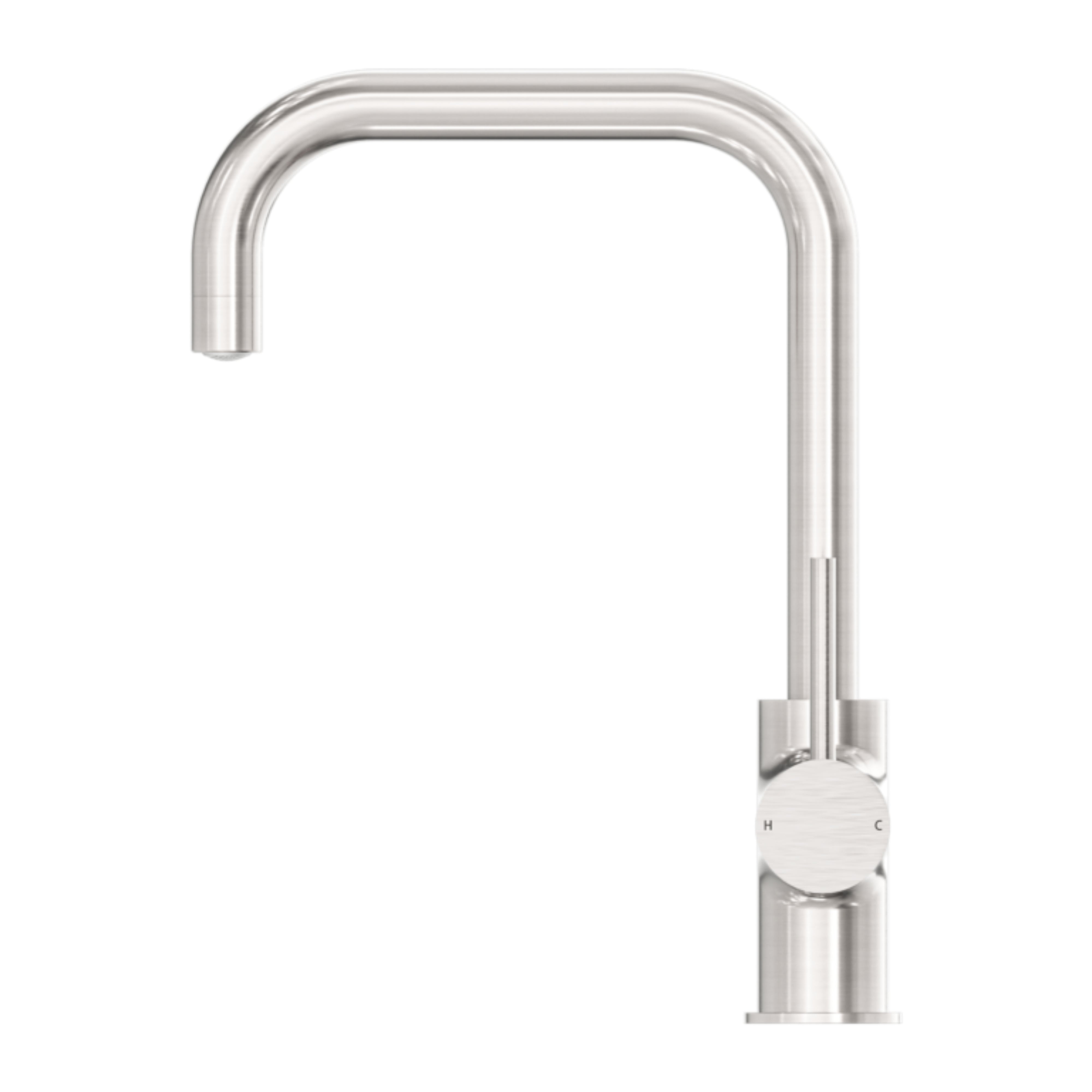 NERO DOLCE KITCHEN MIXER SQUARE SHAPE 320MM BRUSHED NICKEL