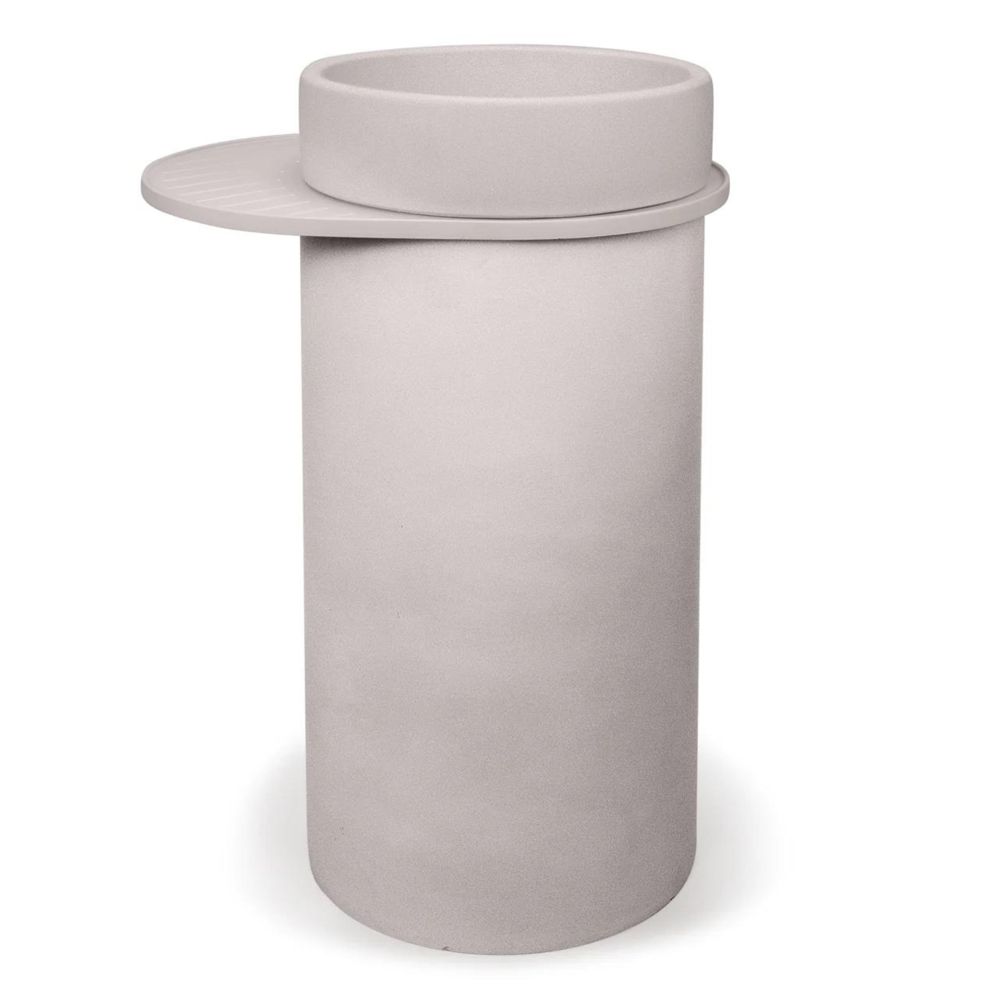 NOOD CO CYLINDER BOWL FREESTANDING BASIN MORNING MIST