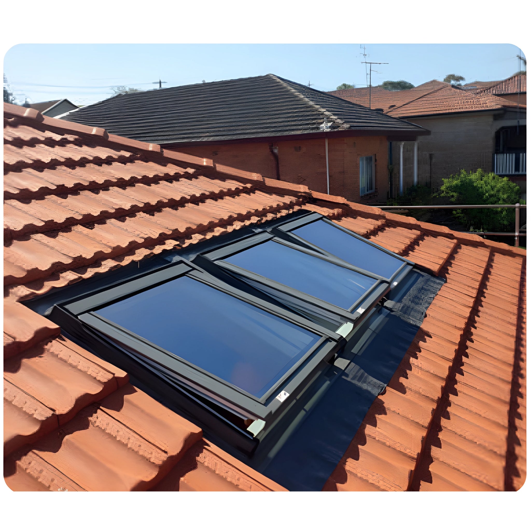 KEYLITE RWM MANUAL SKYLIGHT WHITE AND GREY (AVAILABLE IN MULTIPLE SIZES)