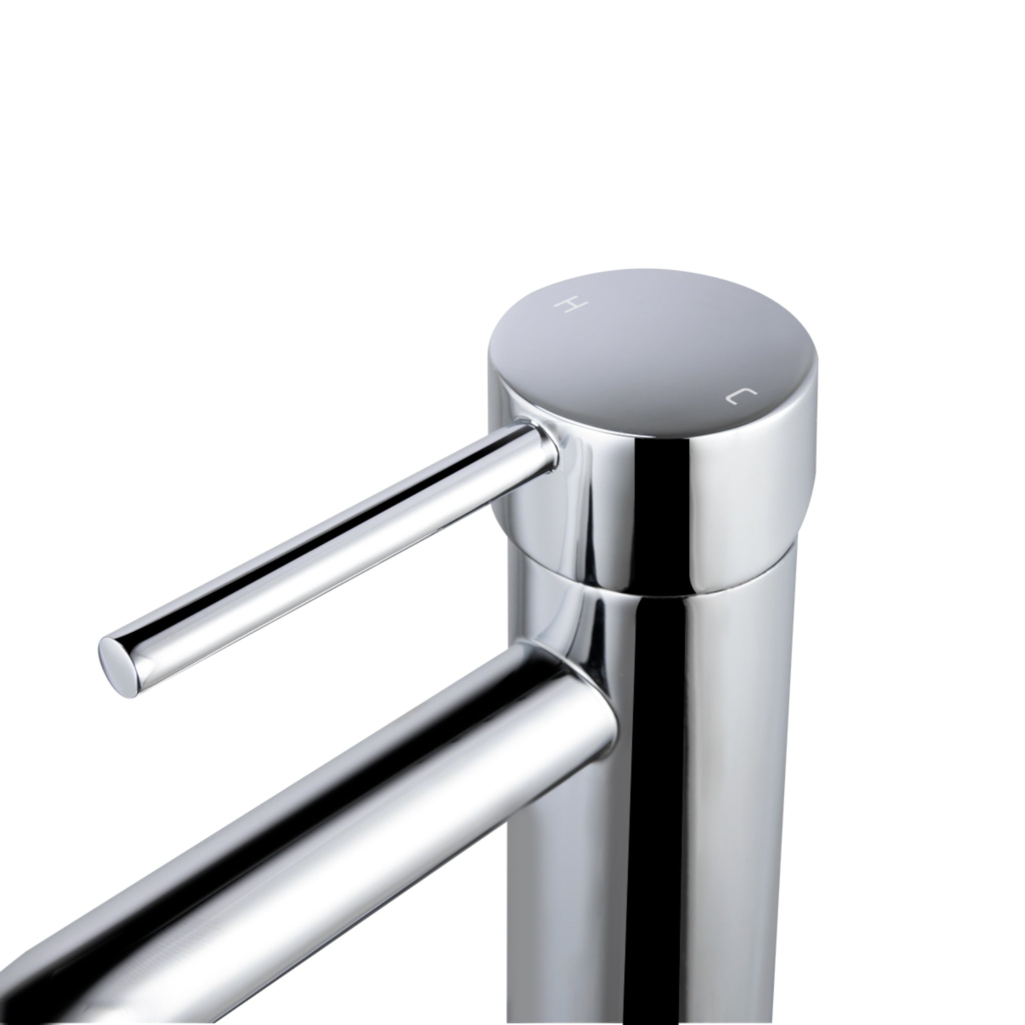 AQUAPERLA LUCID PIN TALL BASIN MIXER 302MM CHROME