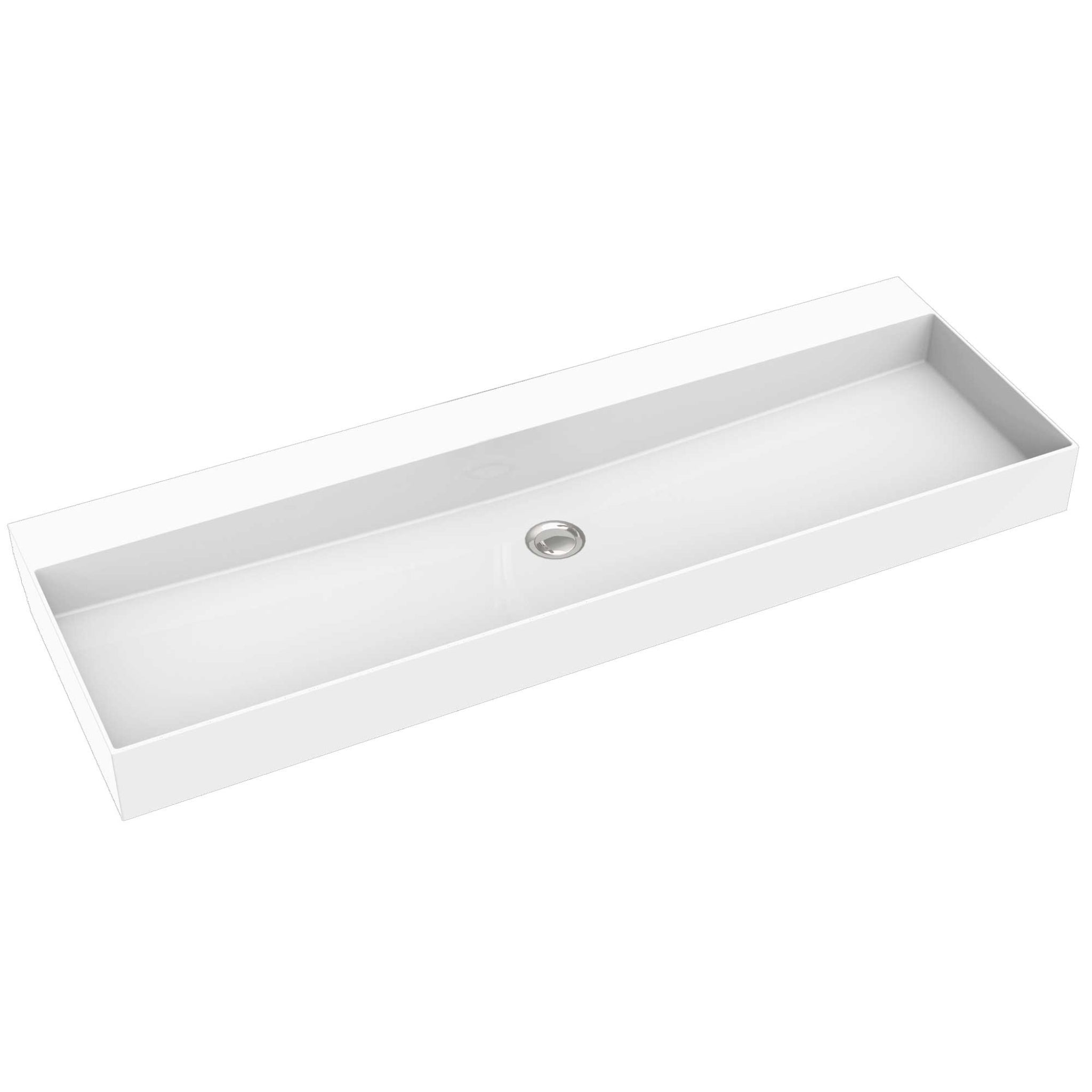 SEIMA TAVI 1205 ABOVE COUNTER STONE BASIN MATTE WHITE 1205MM