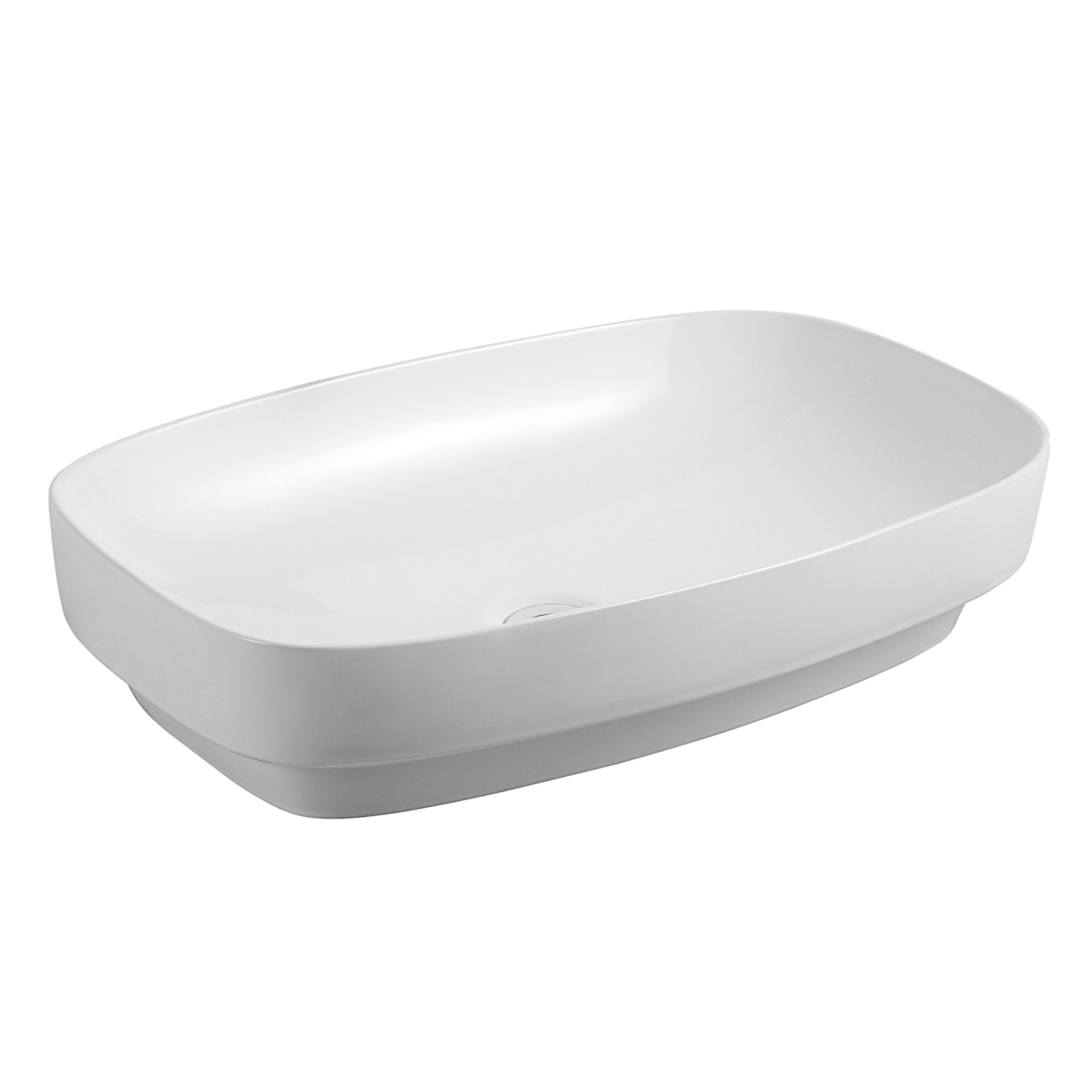 SEIMA OBELLO 555 SEMI-INSET BASIN GLOSS WHITE 600MM