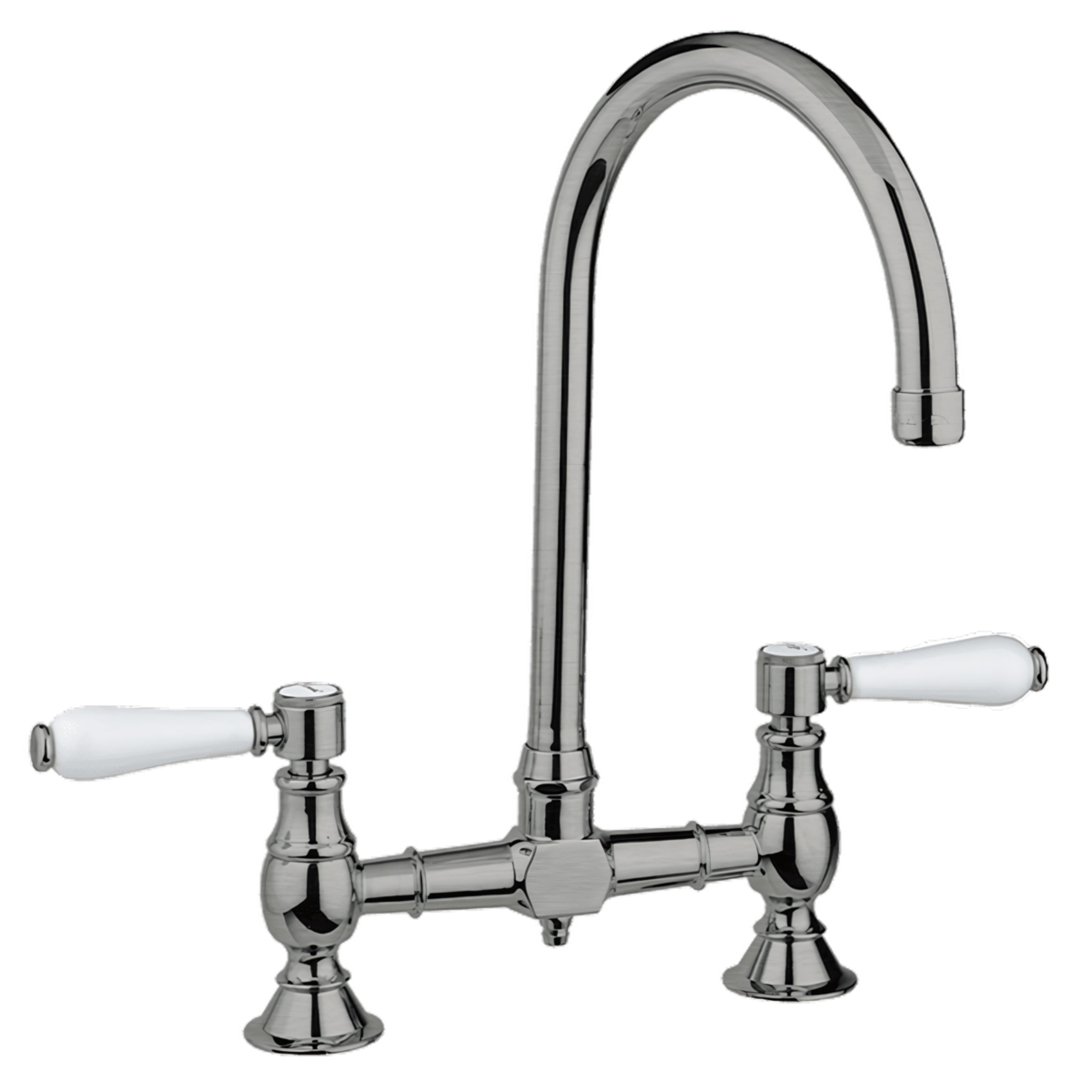 ARMANDO VICARIO PROVINCIAL EXPOSED BREACH SINK MIXER BRUSHED NICKEL