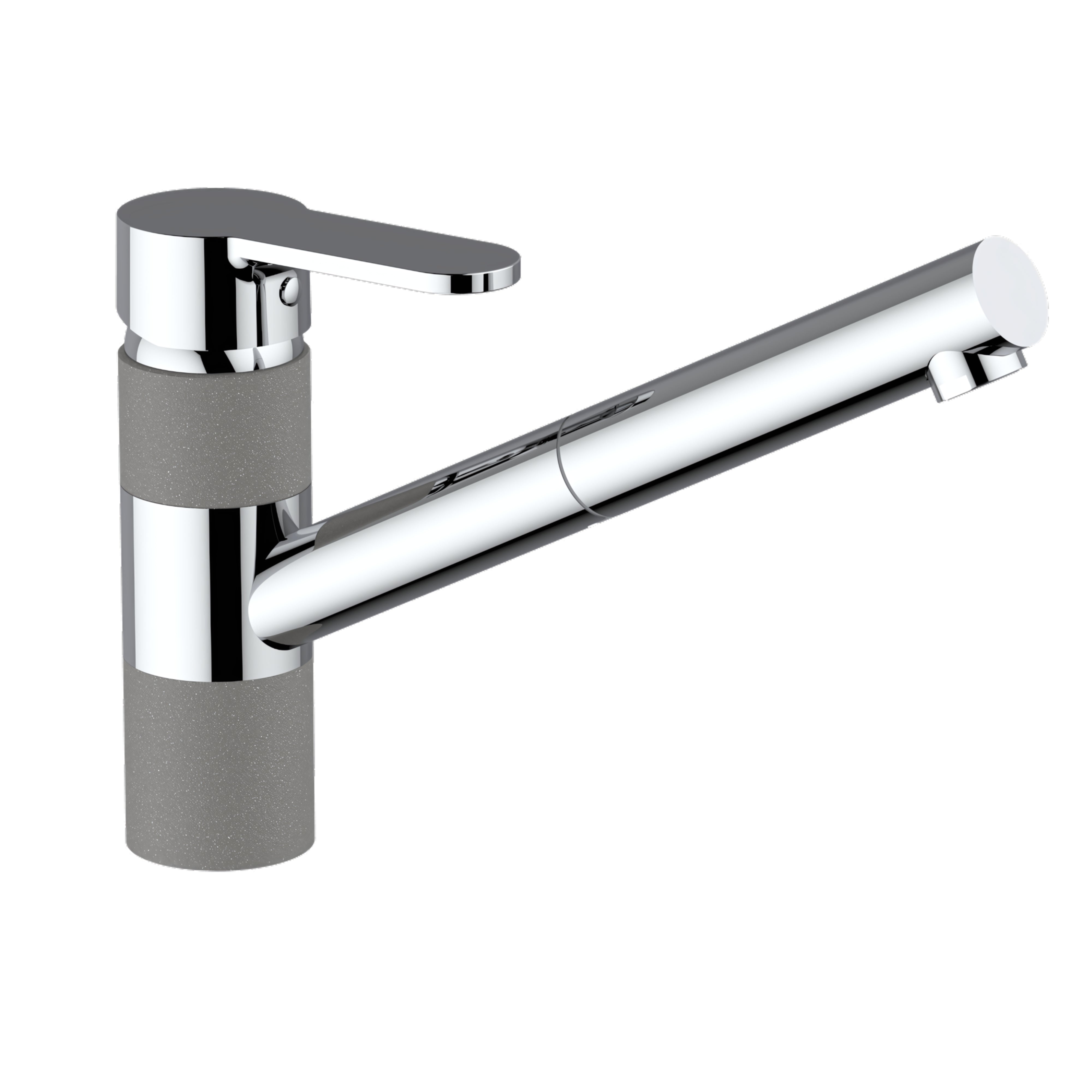 ARMANDO VICARIO ISA PULL-OUT SINK MIXER CHROME AND CROMA