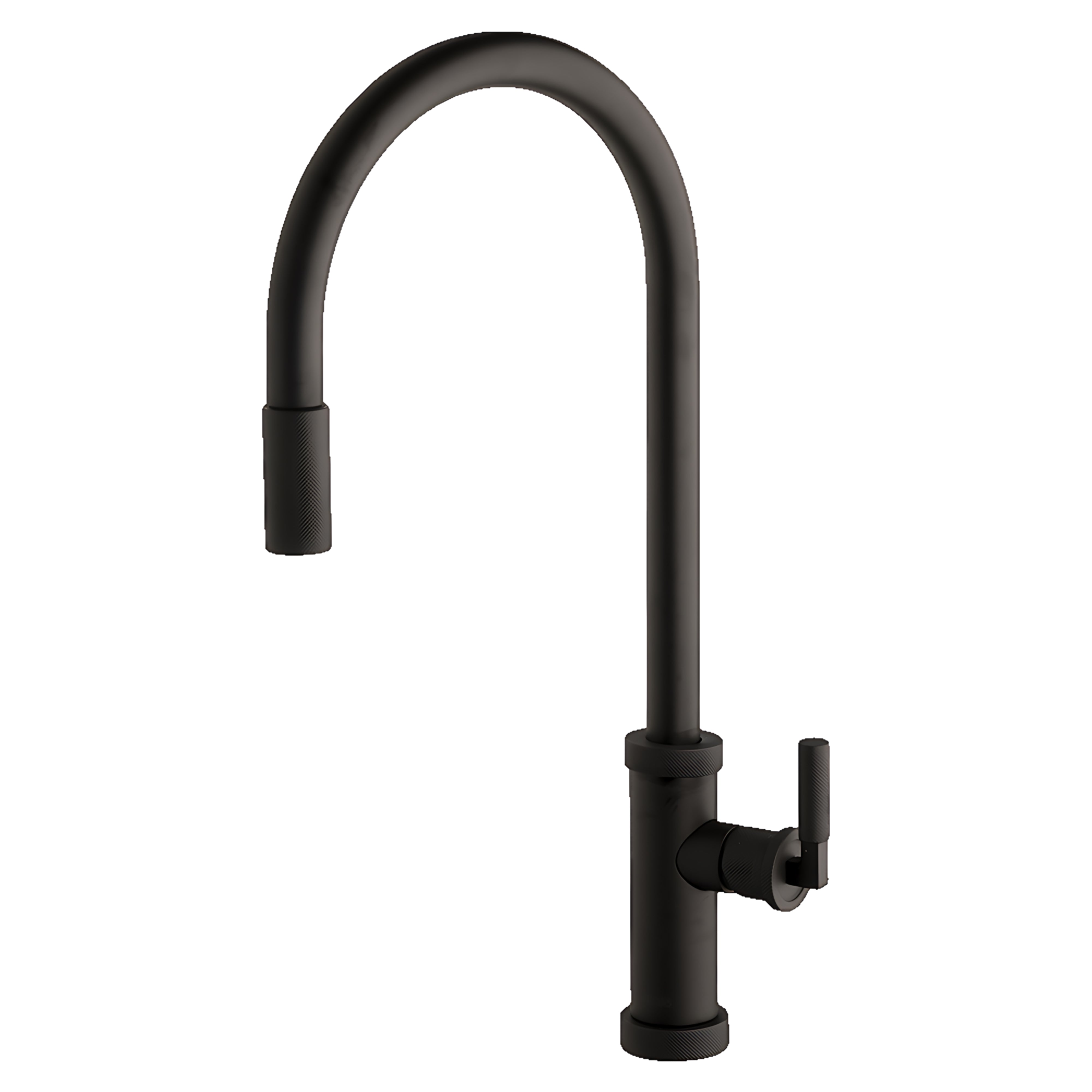 ARMANDO VICARIO URBAN D PULL-OUT SINK MIXER BLACK