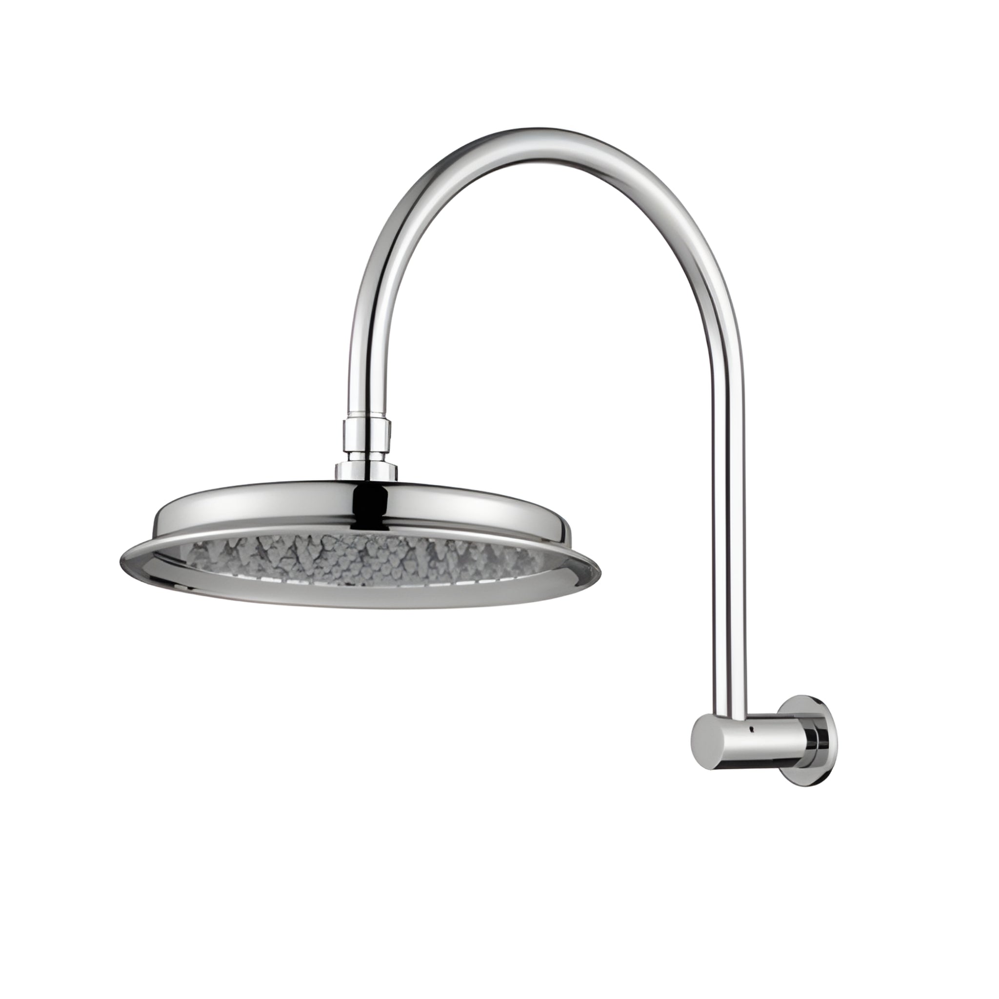 MODERN NATIONAL MONTPELLIER SHOWER ARM WITH HEAD 316MM CHROME