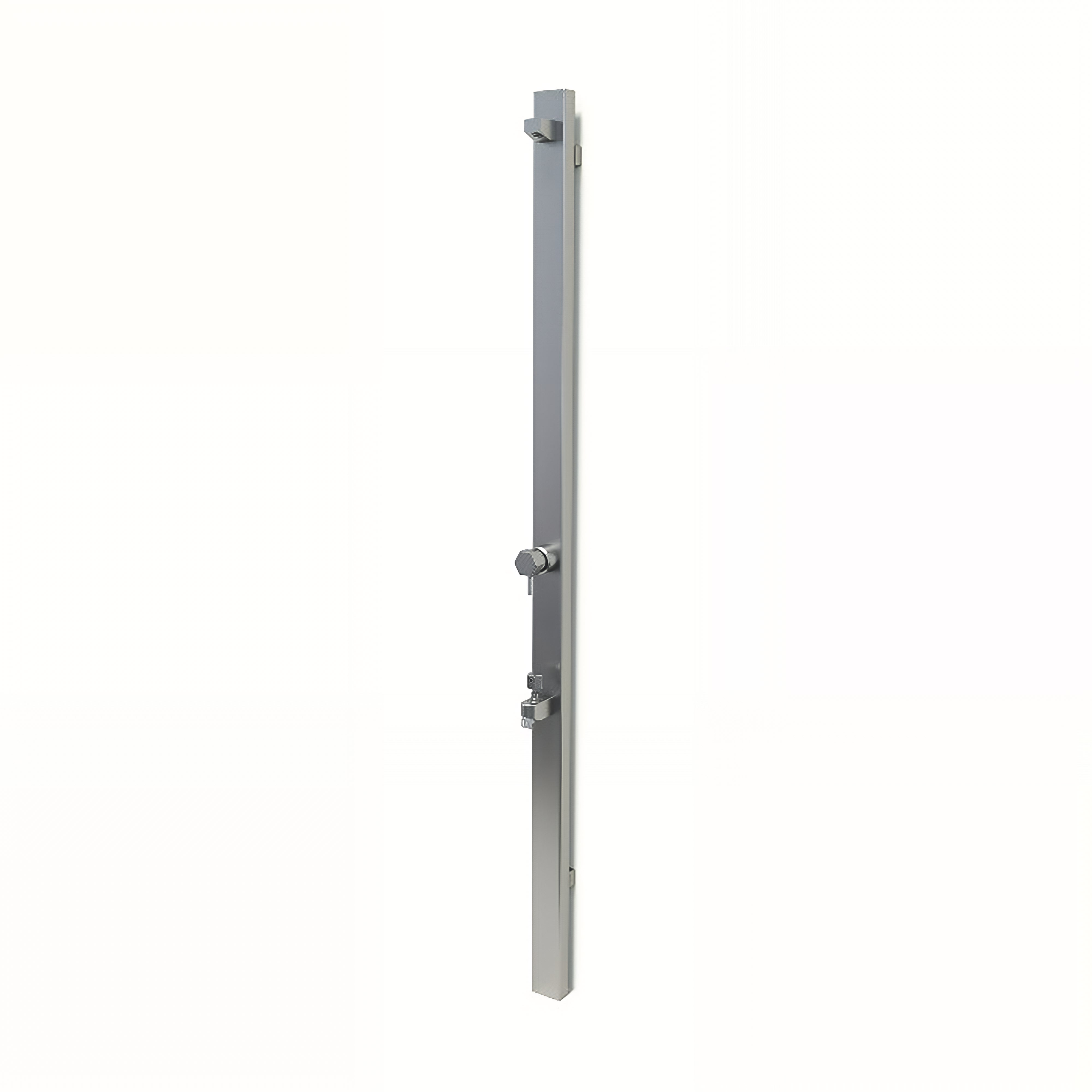 RAINWARE SUNCOAST WALL MOUNTED OUTDOOR HOT AND COLD SHOWER AND COLD FOOTWASH STAINLESS STEEL