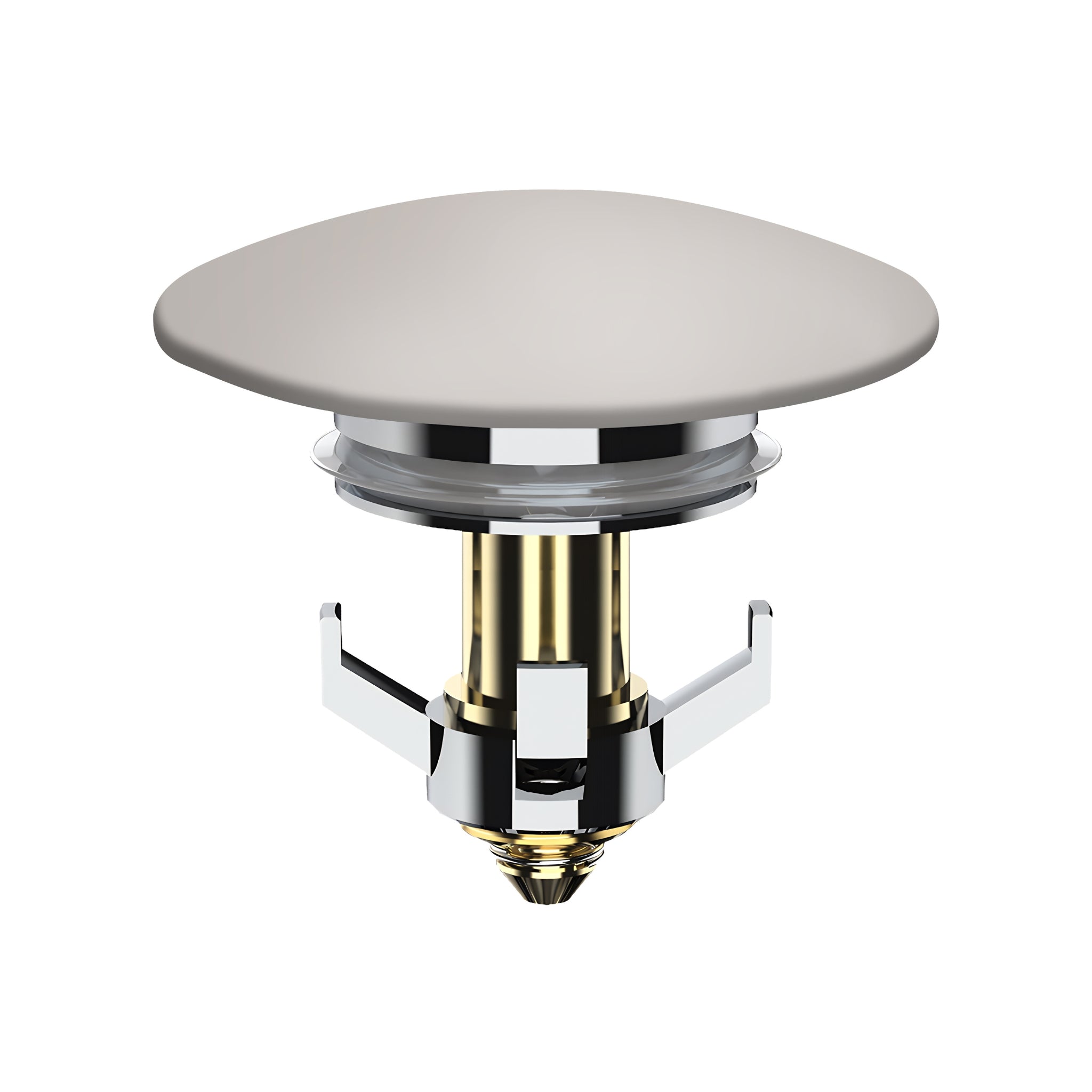 SEIMA SMART POP-OUT BASIN WASTE 32/40MM BRUSHED NICKEL