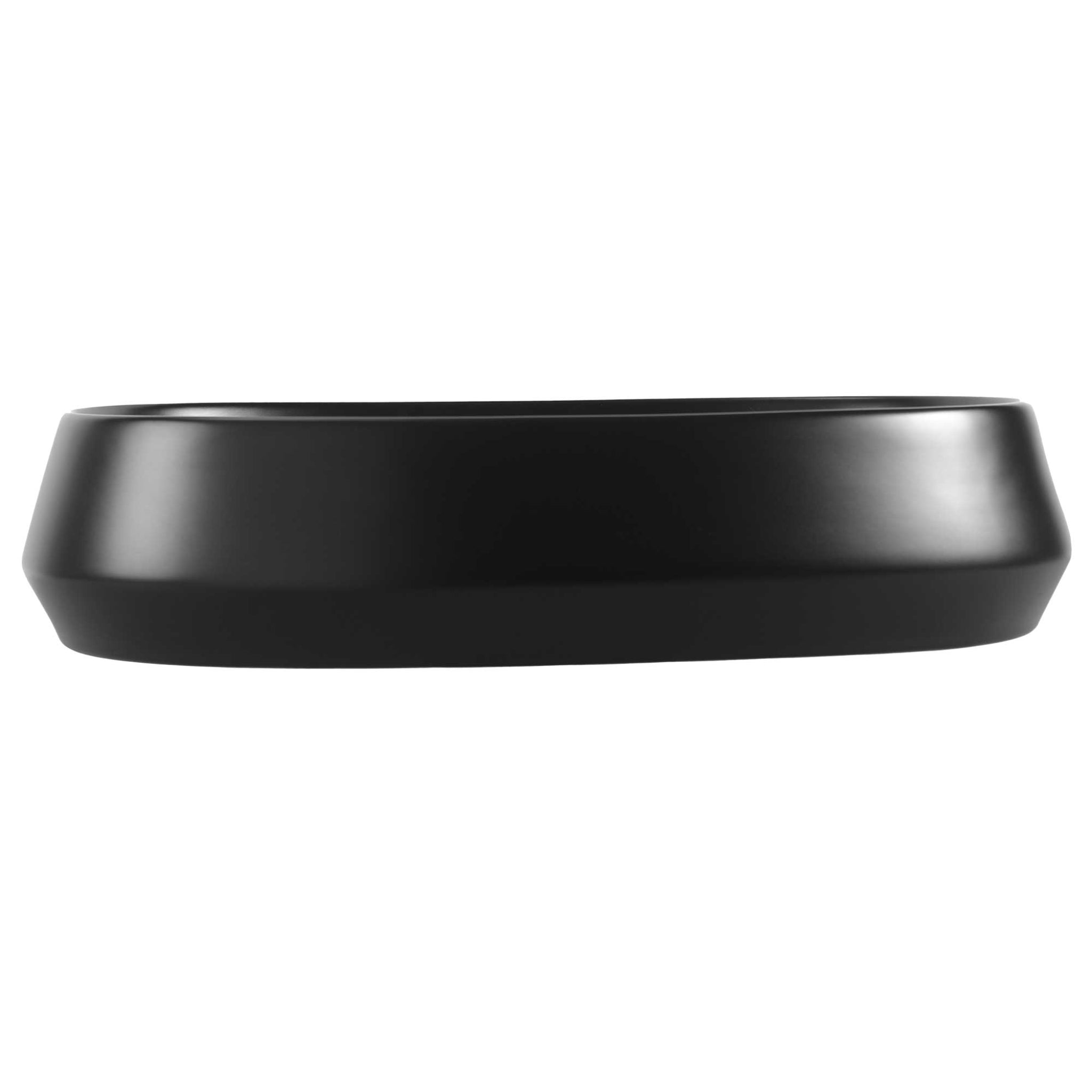 SEIMA LONI 540 ABOVE COUNTER BASIN SILK MATTE BLACK 540MM