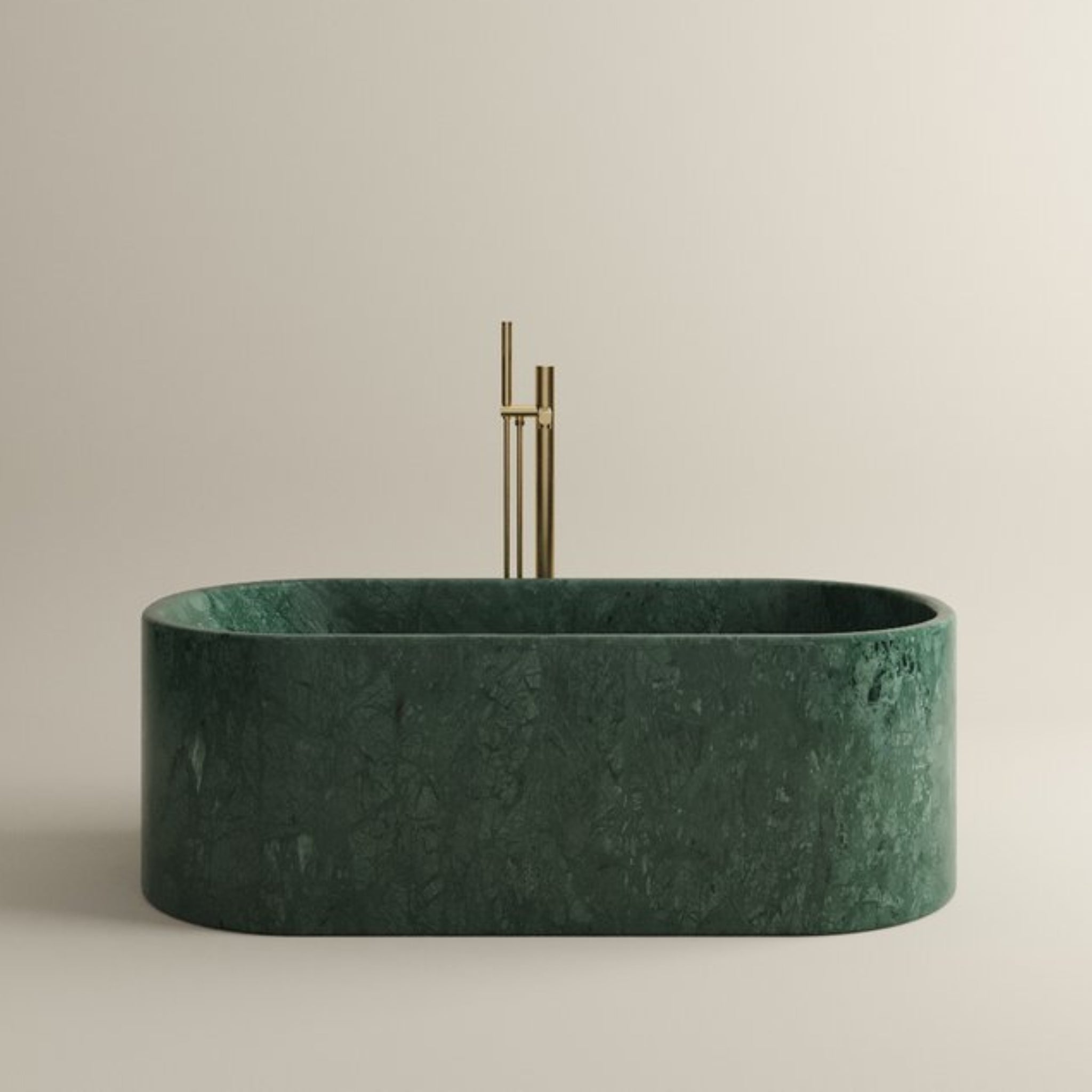 CARVUS RATNA MARBLE FREESTANDING BATHTUB RAJASTHAN GREEN (ALL SIZES)