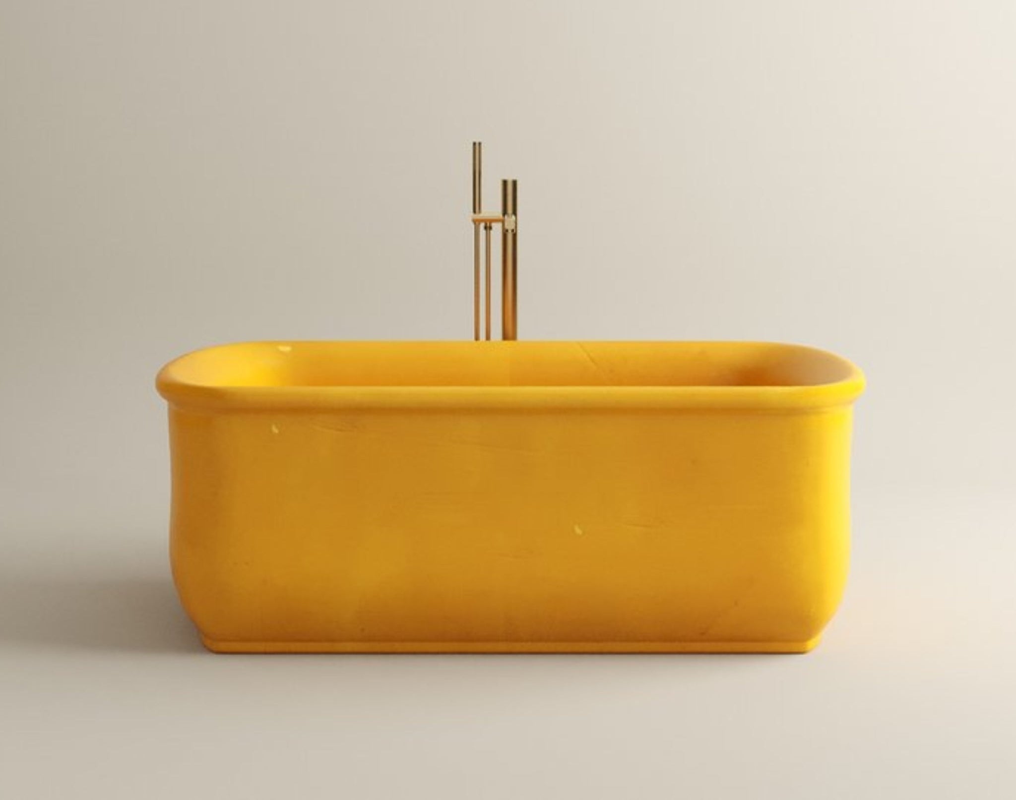 CARVUS AMBER MARBLE FREESTANDING BATHTUB JAISALMER YELLOW (ALL SIZES)