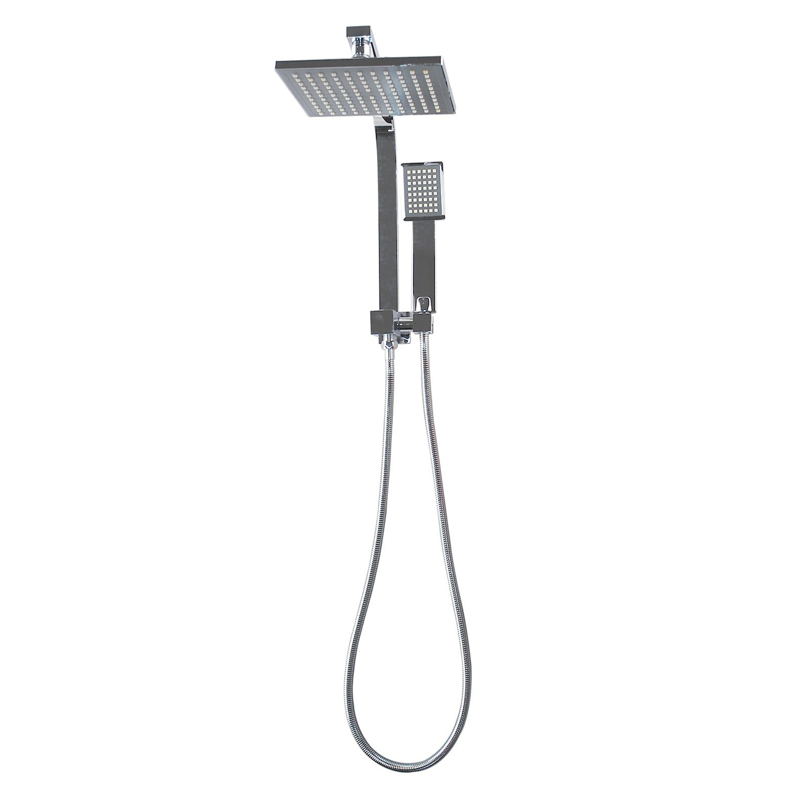 AQUAPERLA SQUARE 10" SHOWER STATION CHROME