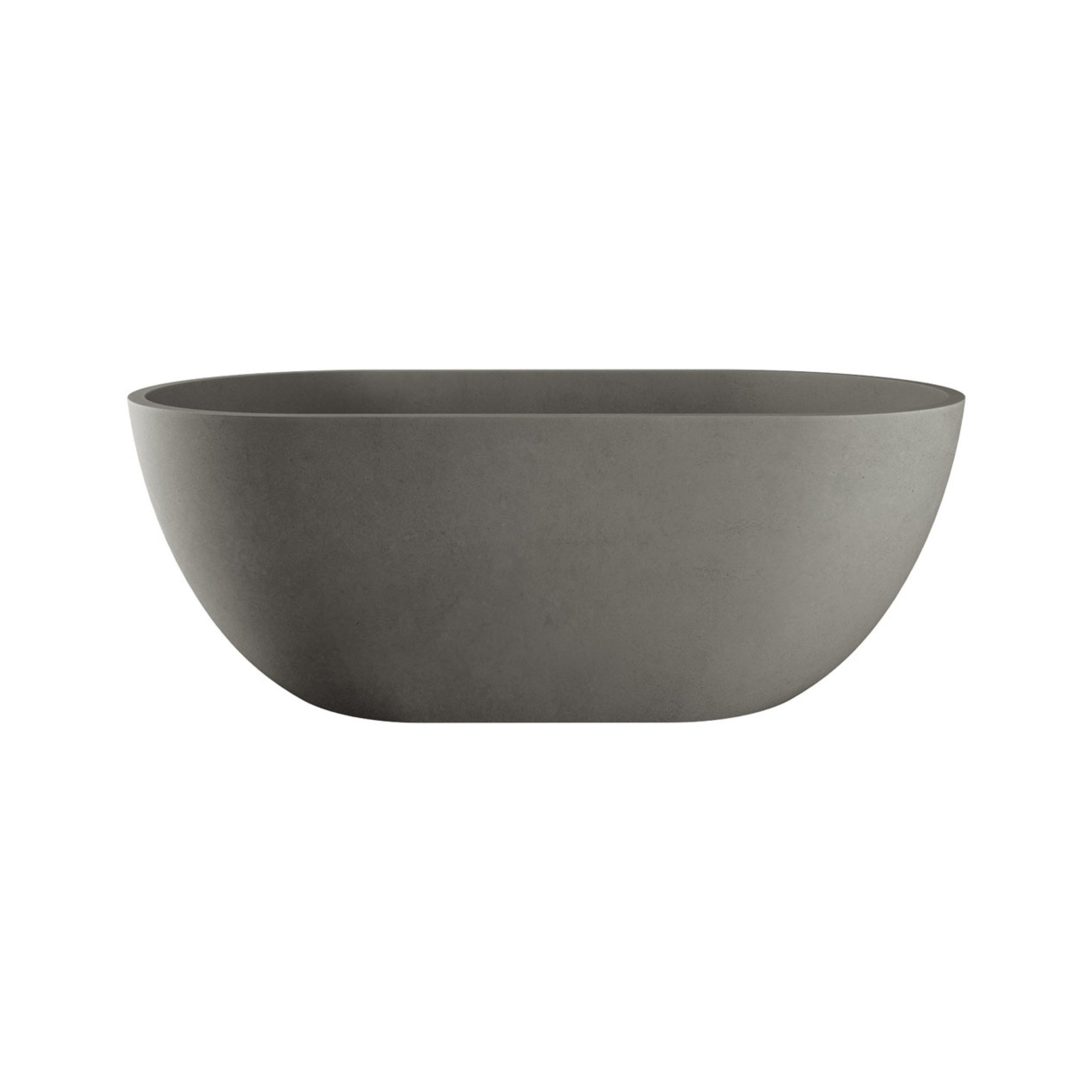 FIENZA JADA CONCRETE FREESTANDING BATHTUB WARM GREY 1500MM