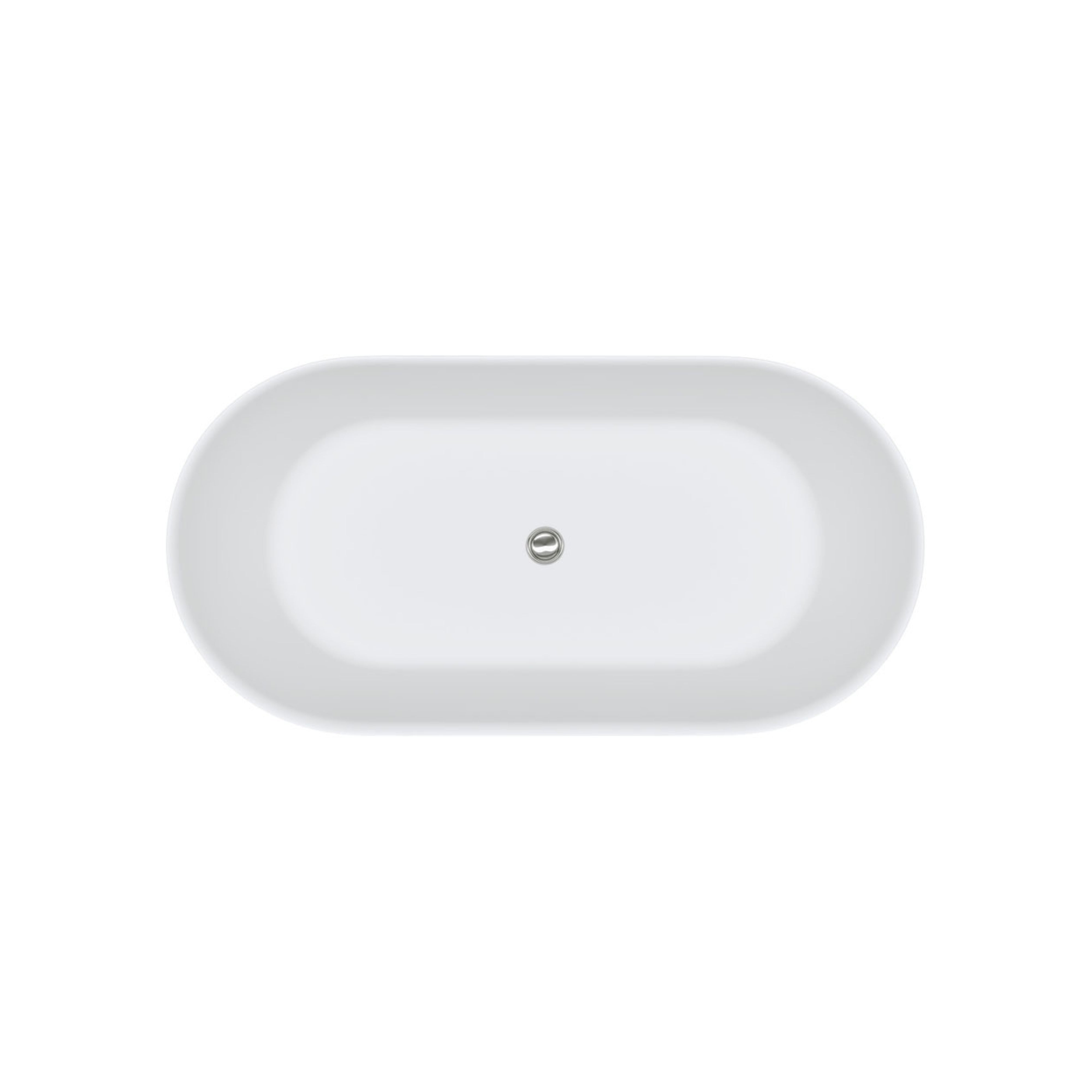 FIENZA KAYA SOLID SURFACE FREESTANDING BATHTUB MATTE WHITE (AVAILABLE IN 1500MM AND 1700MM)