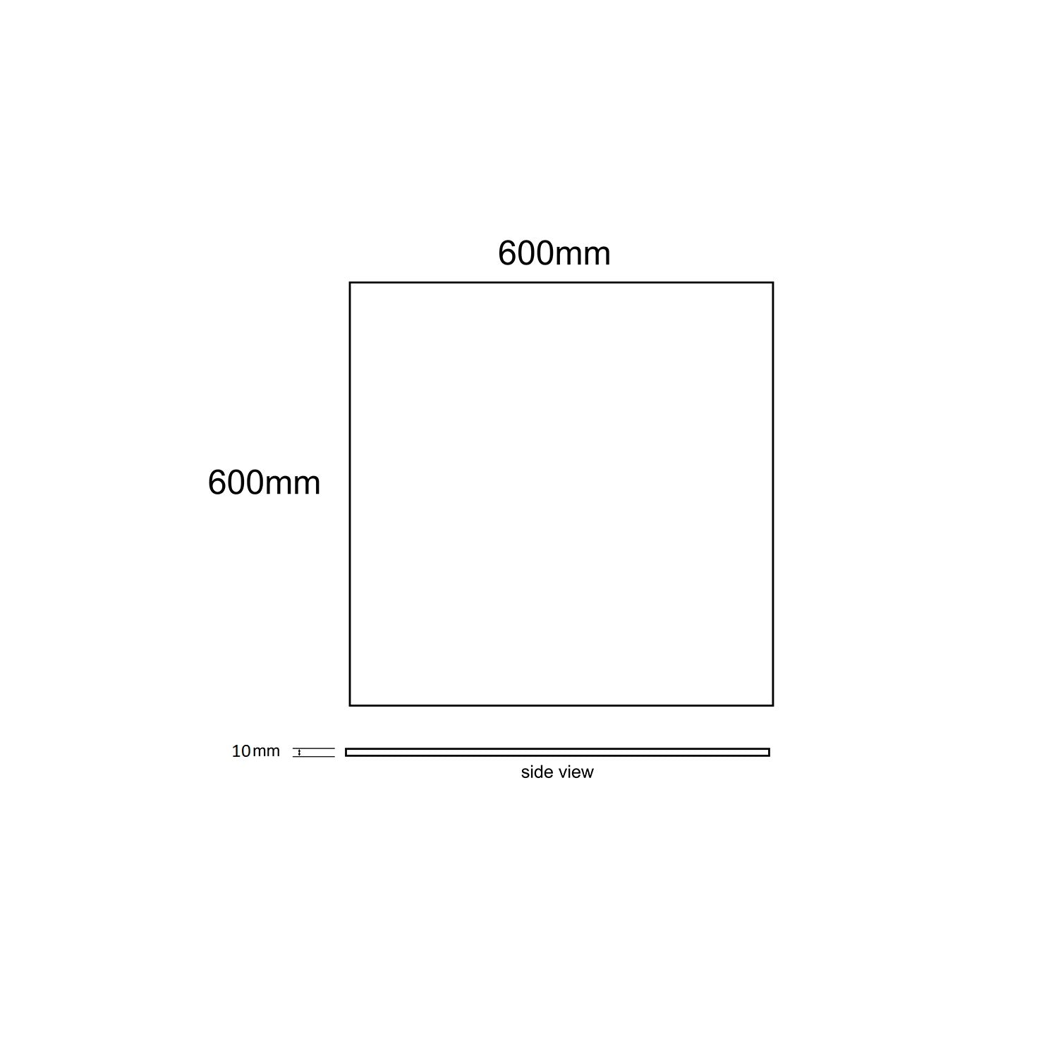 ELITE FACTORY FUMO MATTE 600X600MM SQUARE TILE (PER BOX)