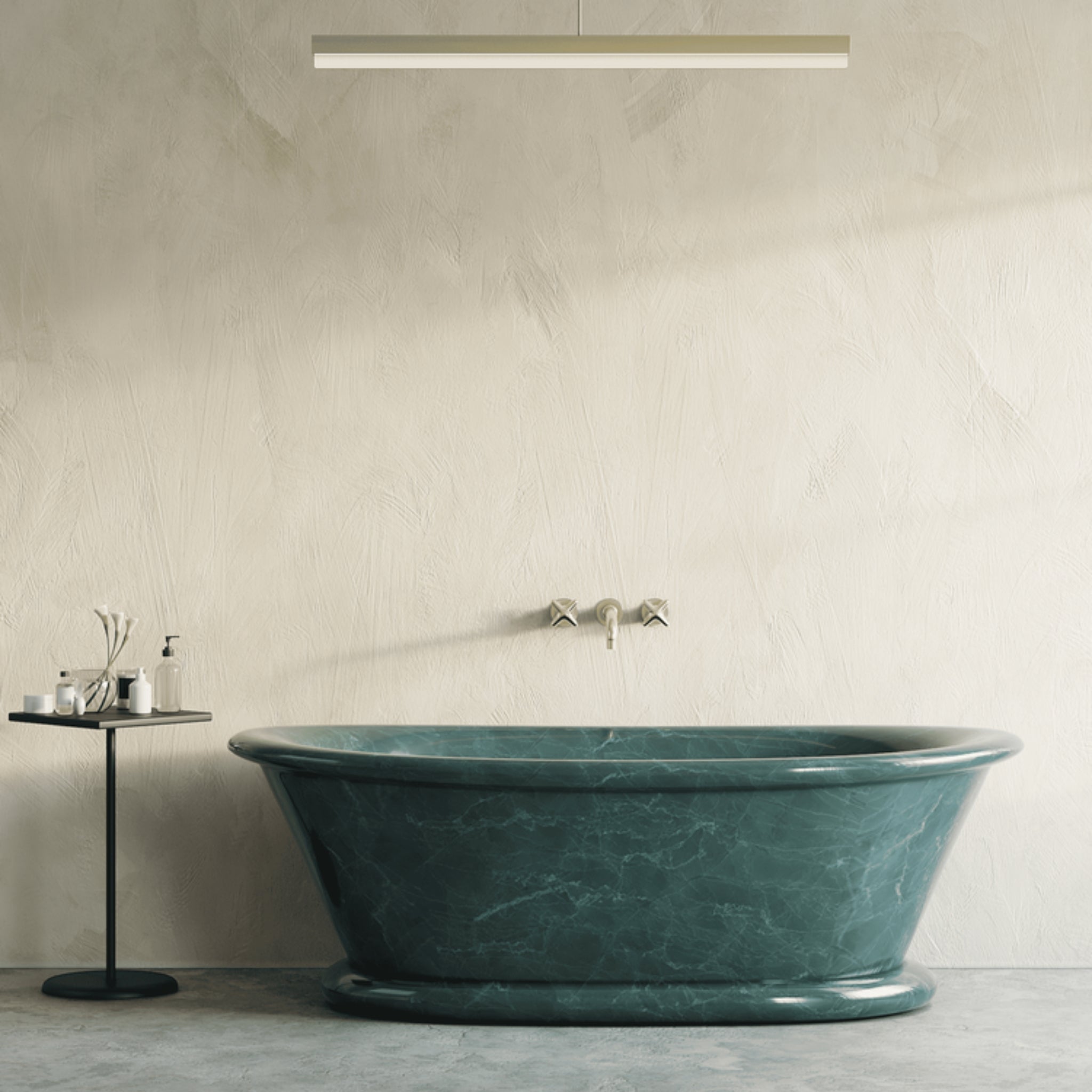 CARVUS NEELAM MARBLE FREESTANDING BATHTUB RAJASTHAN GREEN (ALL SIZES)