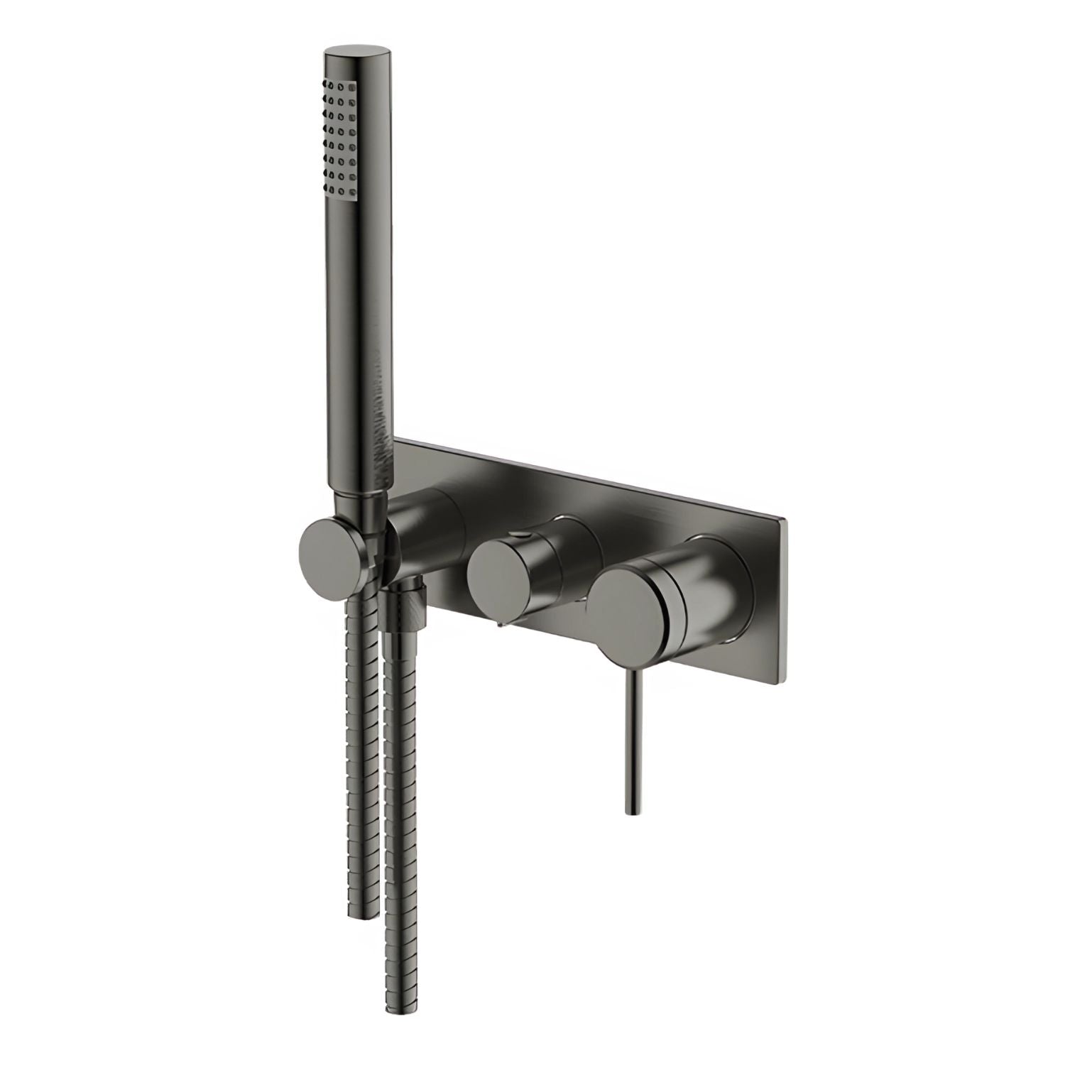 GARETH ASHTON POCO WALL SHOWER SYSTEM SET GUN METAL