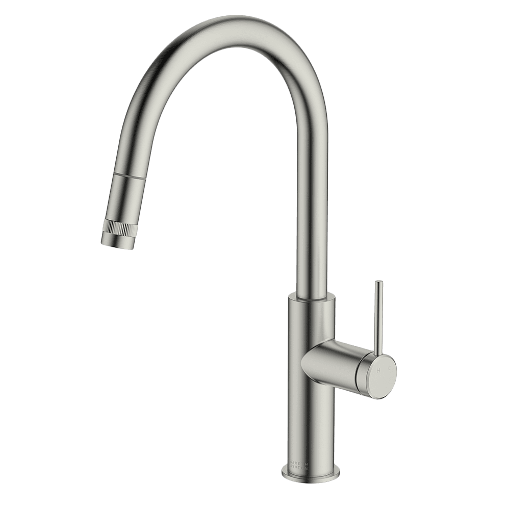 GARETH ASHTON POCO PULL-OUT SINK MIXER BRUSHED NICKEL