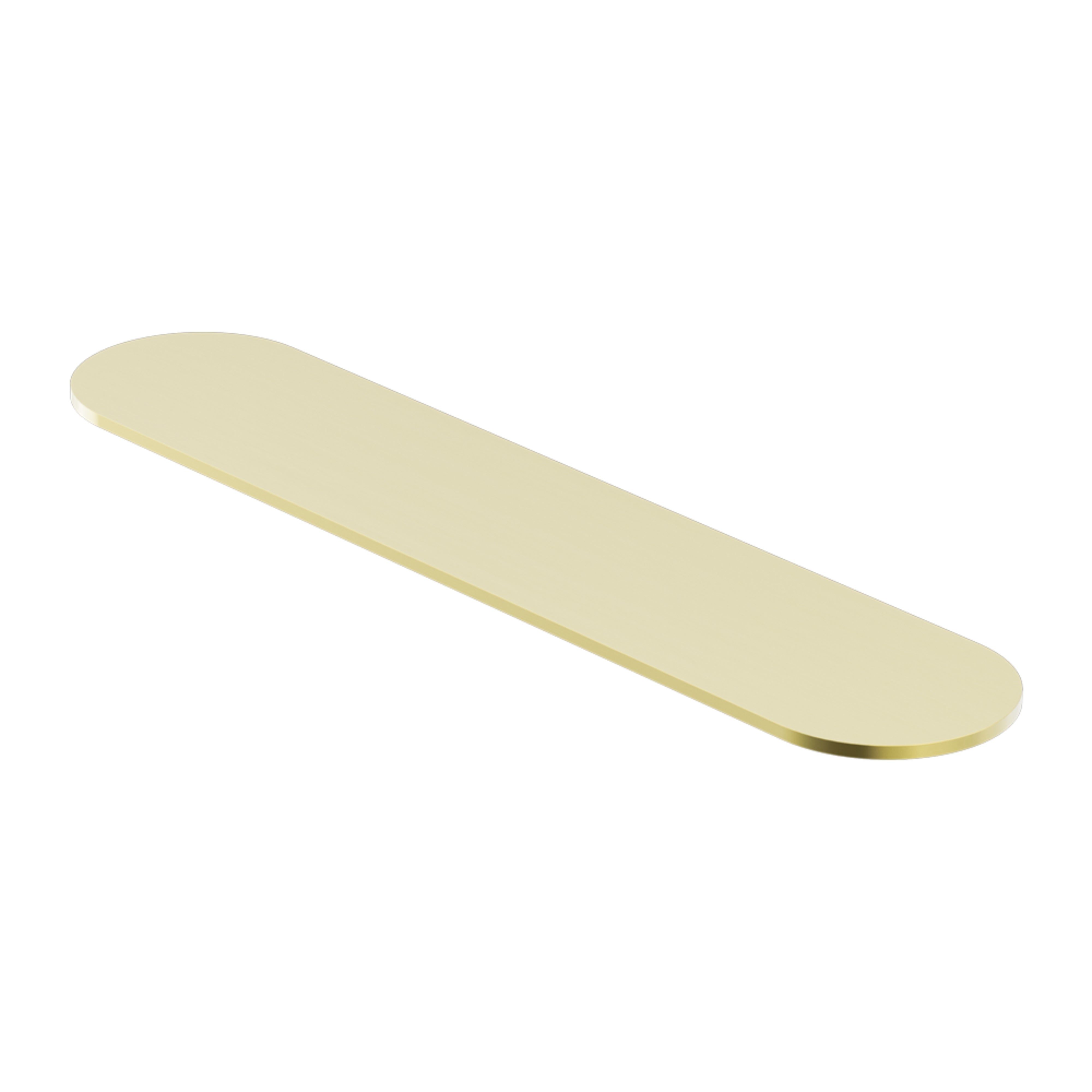 NERO ZEN METAL SHOWER SHELF 430MM BRUSHED GOLD