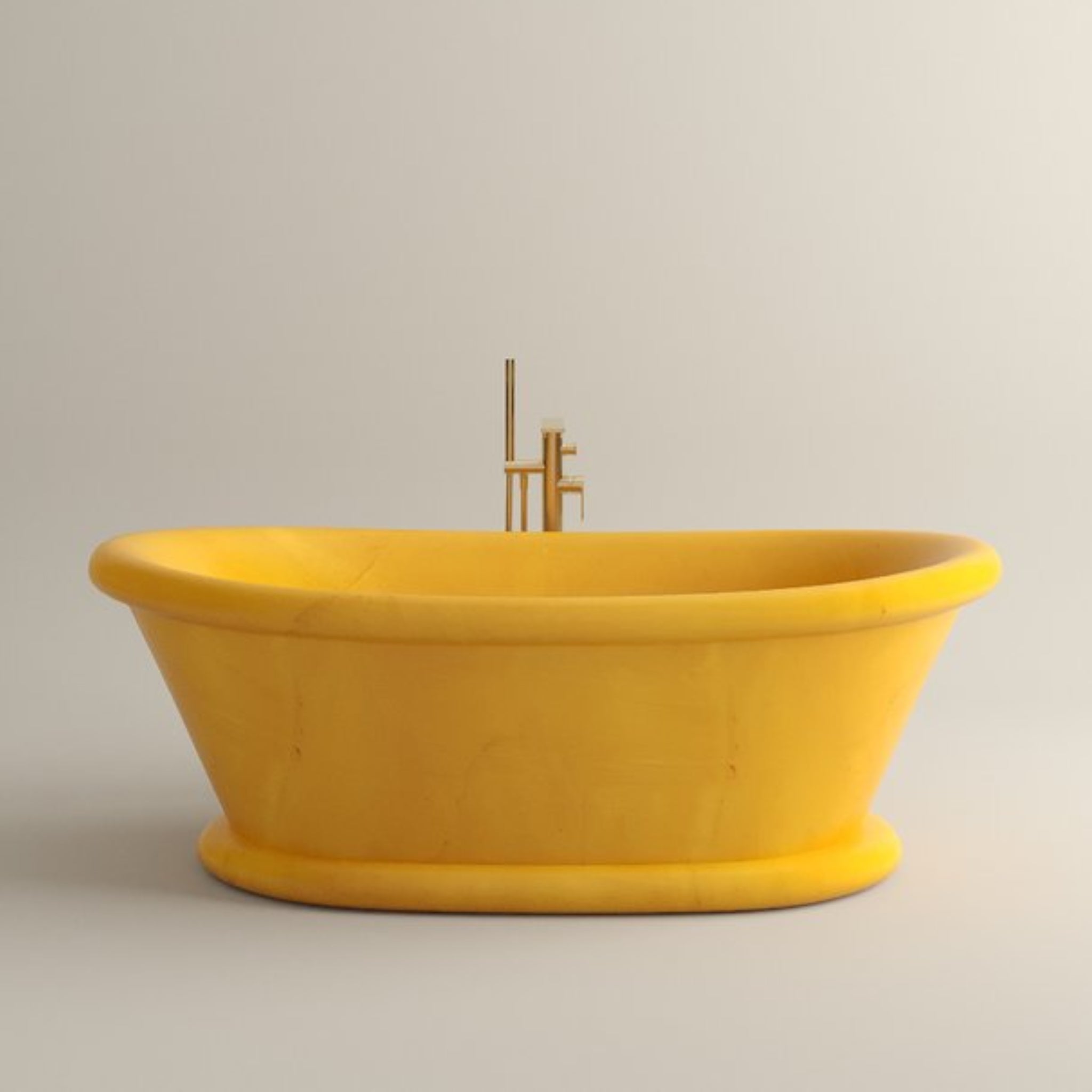 CARVUS NEELAM MARBLE FREESTANDING BATHTUB JAISALMER YELLOW (ALL SIZES)