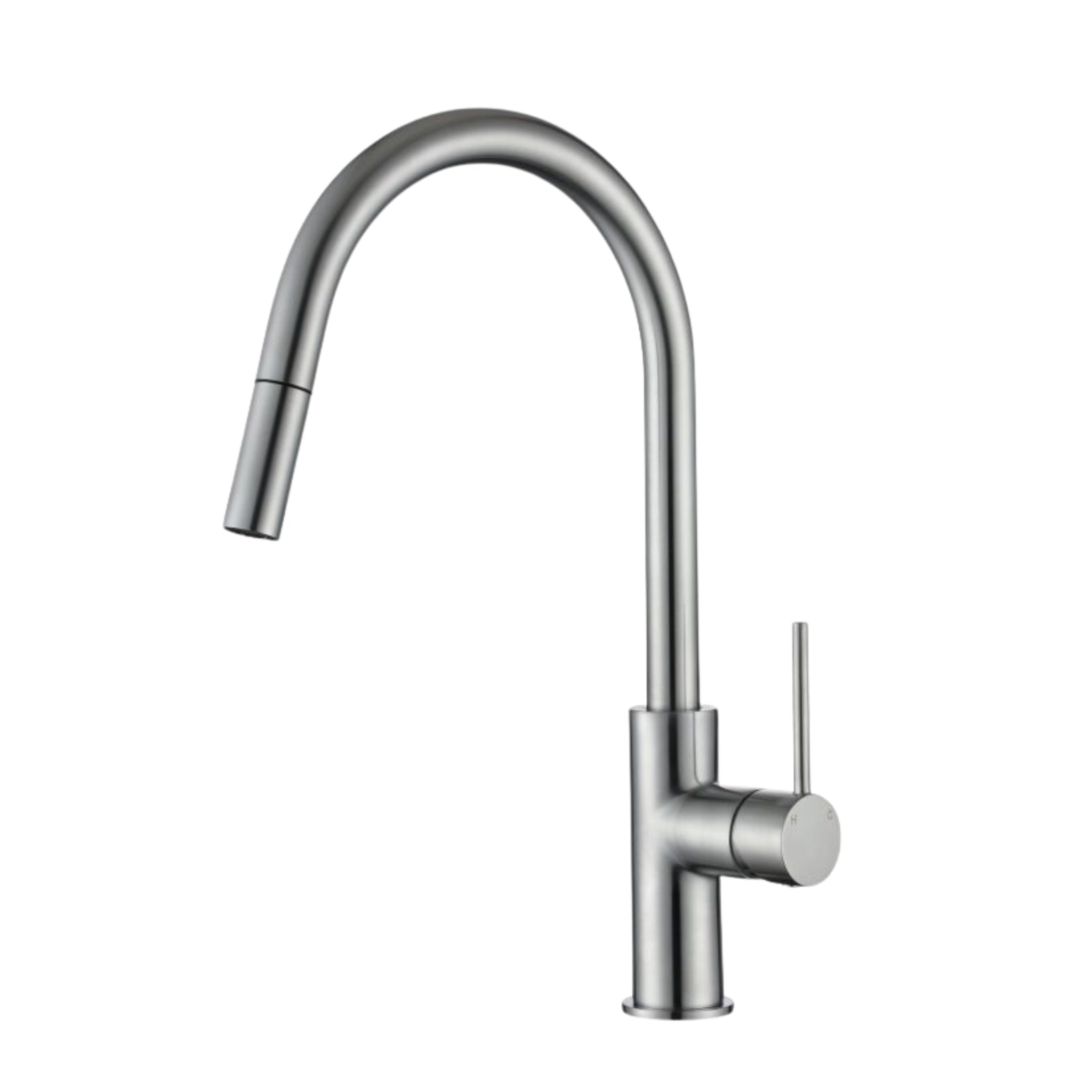 MODERN NATIONAL STAR MINI PULL OUT KITCHEN MIXER 393MM BRUSHED CHROME