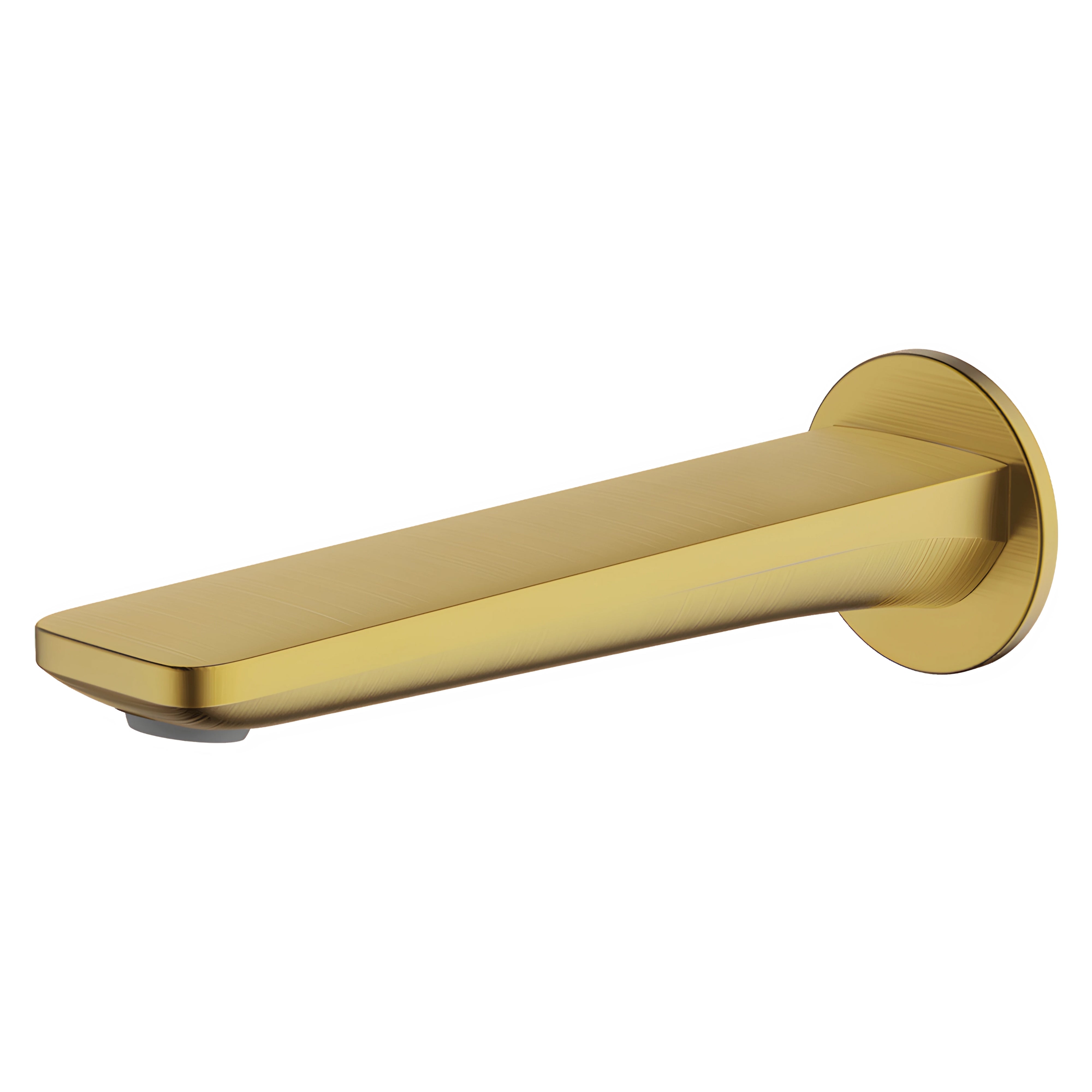 GARETH ASHTON VELA BASIN / BATH SPOUT BRUSHED BRASS (AVAILABLE IN 165MM AND 220MM)