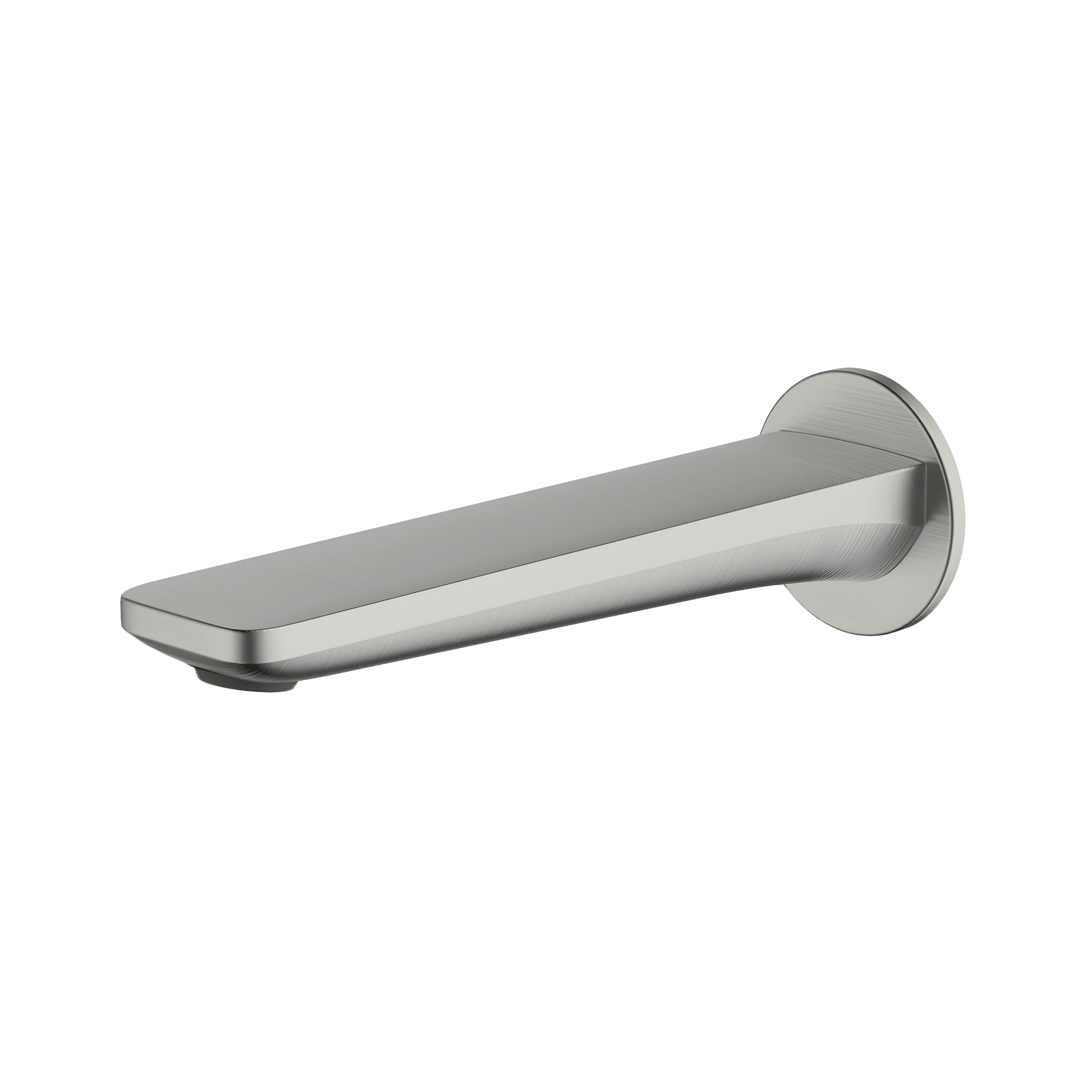 GARETH ASHTON VELA BASIN / BATH SPOUT BRUSHED NICKEL (AVAILABLE IN 165MM AND 220MM)