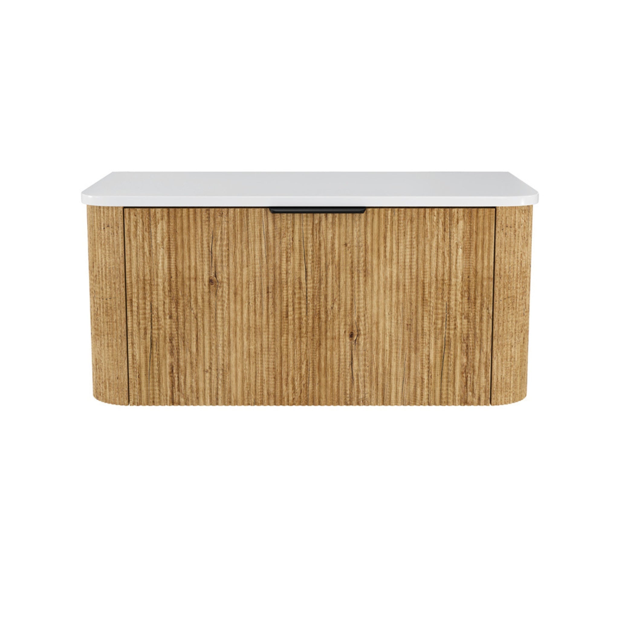 FIENZA MINKA SCANDI OAK 900MM SINGLE BOWL WALL HUNG VANITY