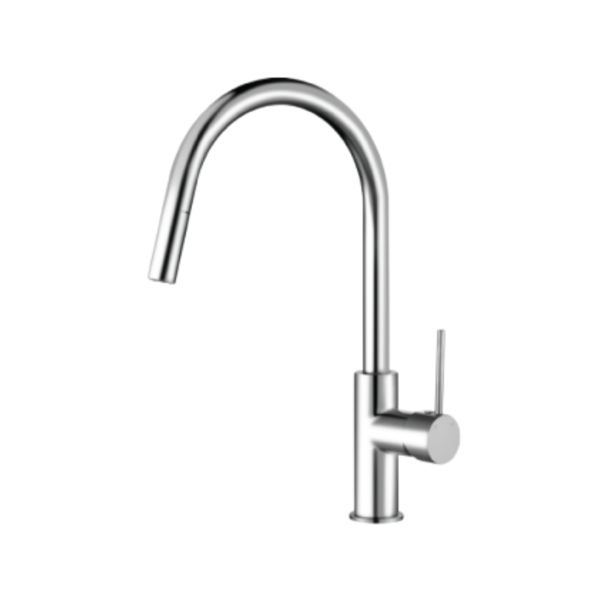 MODERN NATIONAL STAR MINI PULL OUT KITCHEN MIXER 393MM CHROME