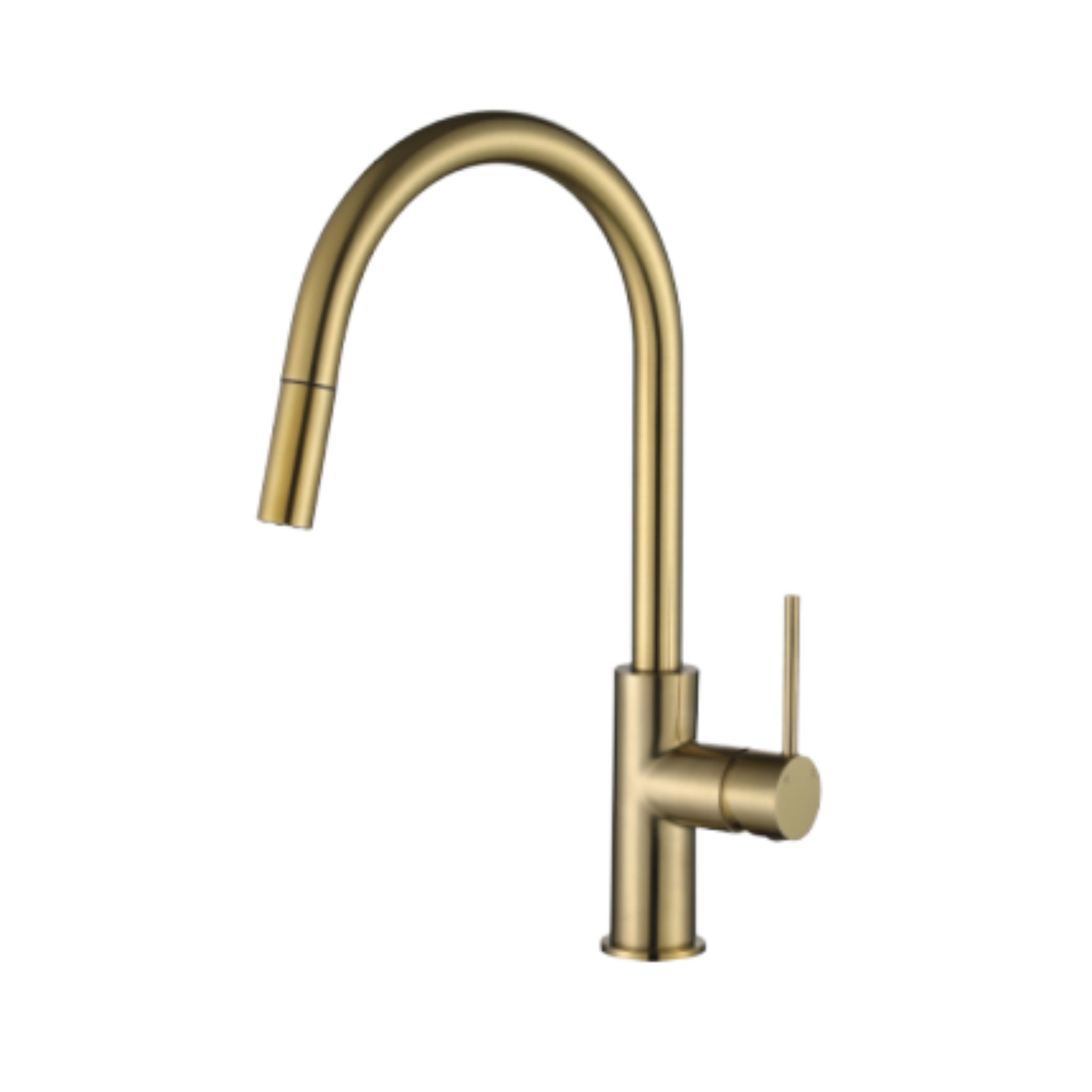 MODERN NATIONAL STAR MINI PULL OUT KITCHEN MIXER 393MM BRUSHED BRONZE