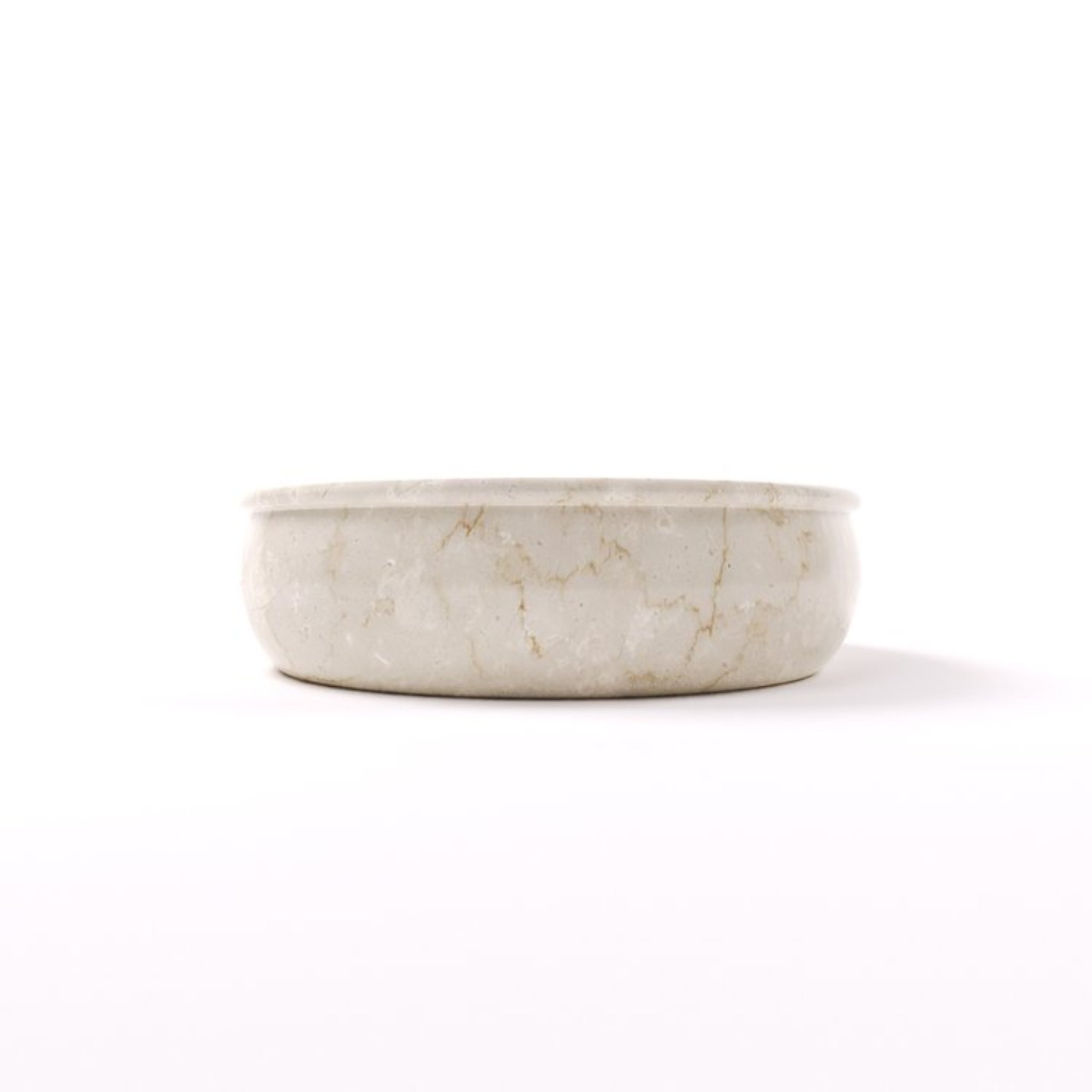 CARVUS VAN ROUND ABOVE COUNTER MARBLE BASIN ITALIAN BEIGE 457MM