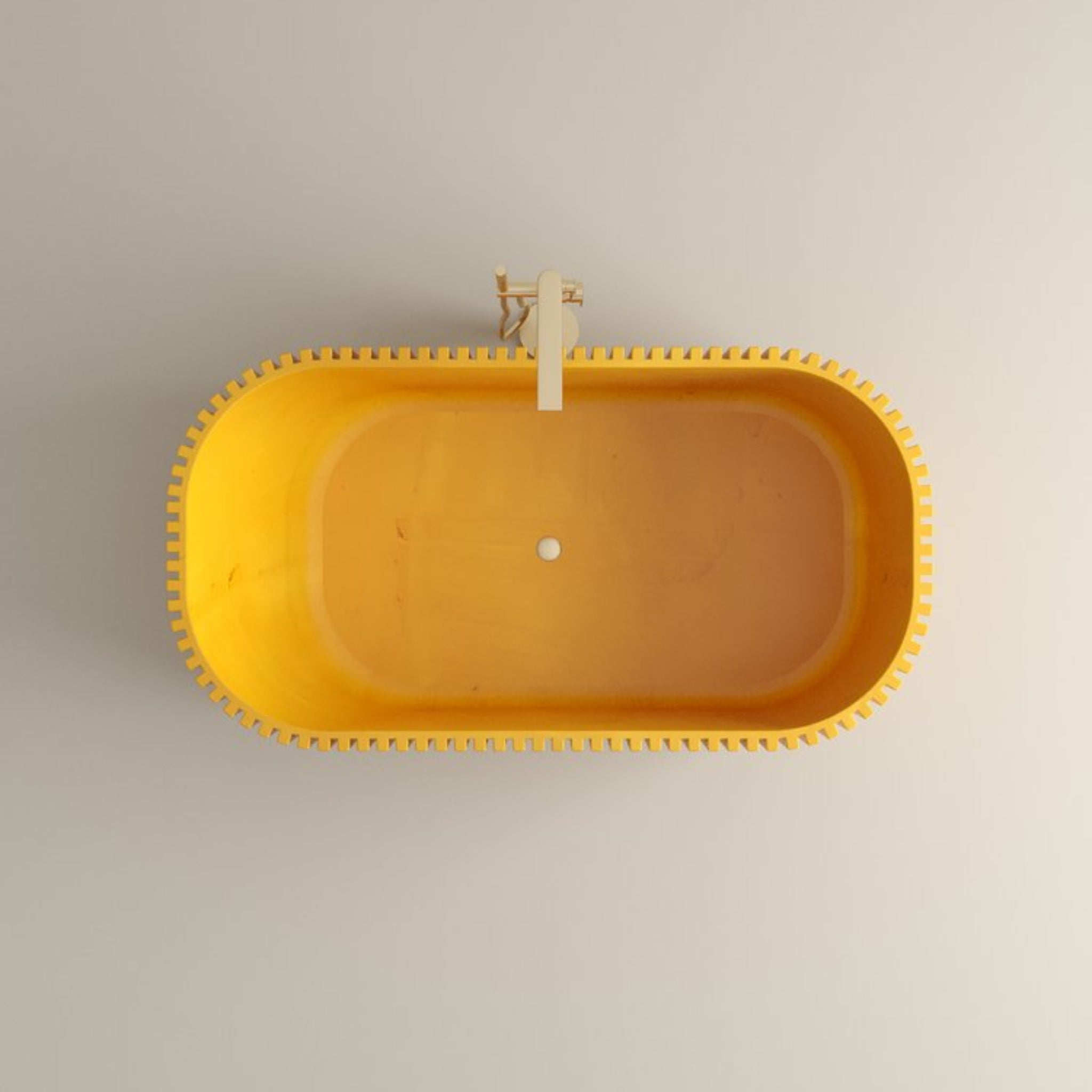 CARVUS BIJU MARBLE FREESTANDING BATHTUB RAJASTHAN JAISALMER YELLOW (ALL SIZES)