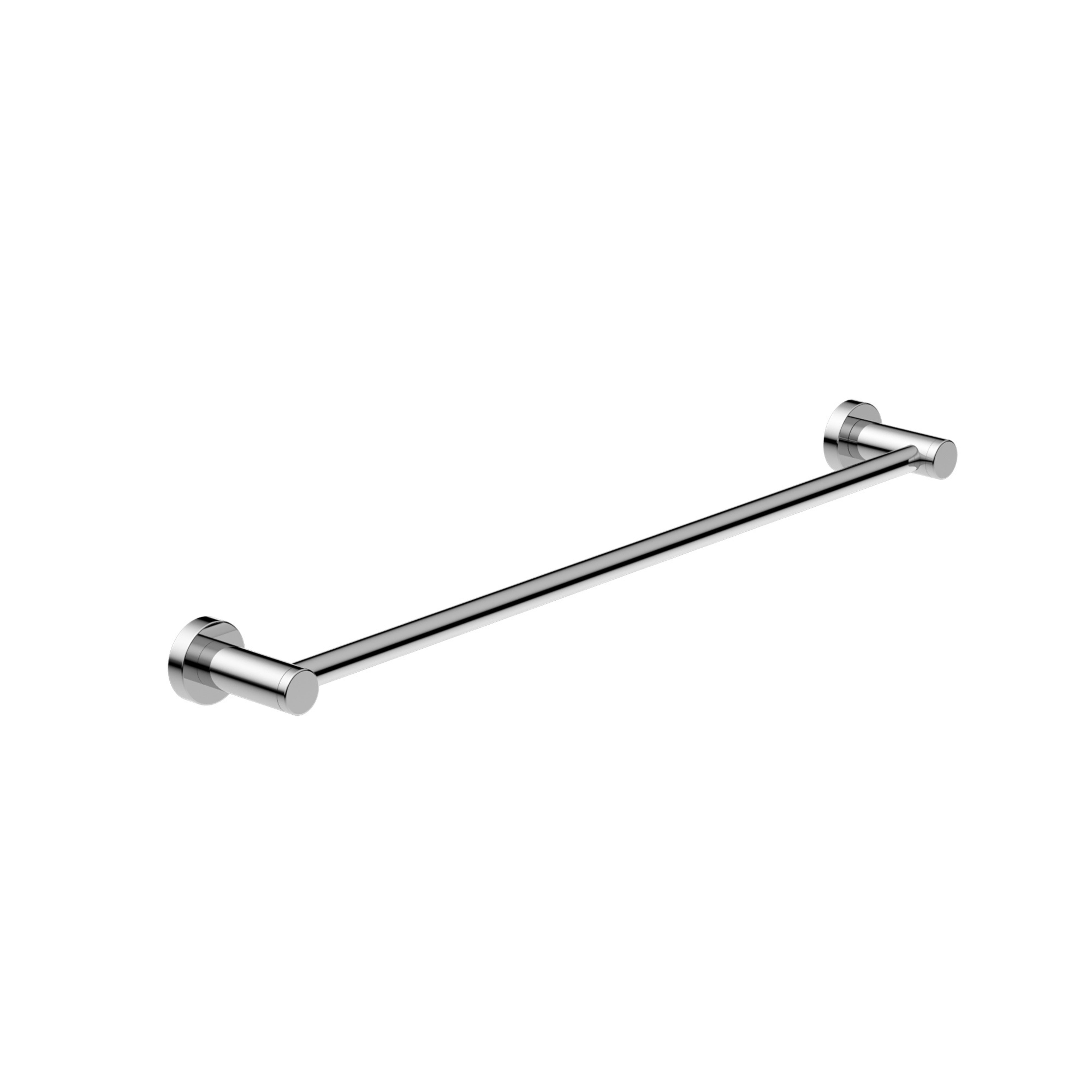 NERO CLASSIC NON-HEATED SINGLE TOWEL RAIL CHROME (AVAILABLE IN 600MM AND 800MM)