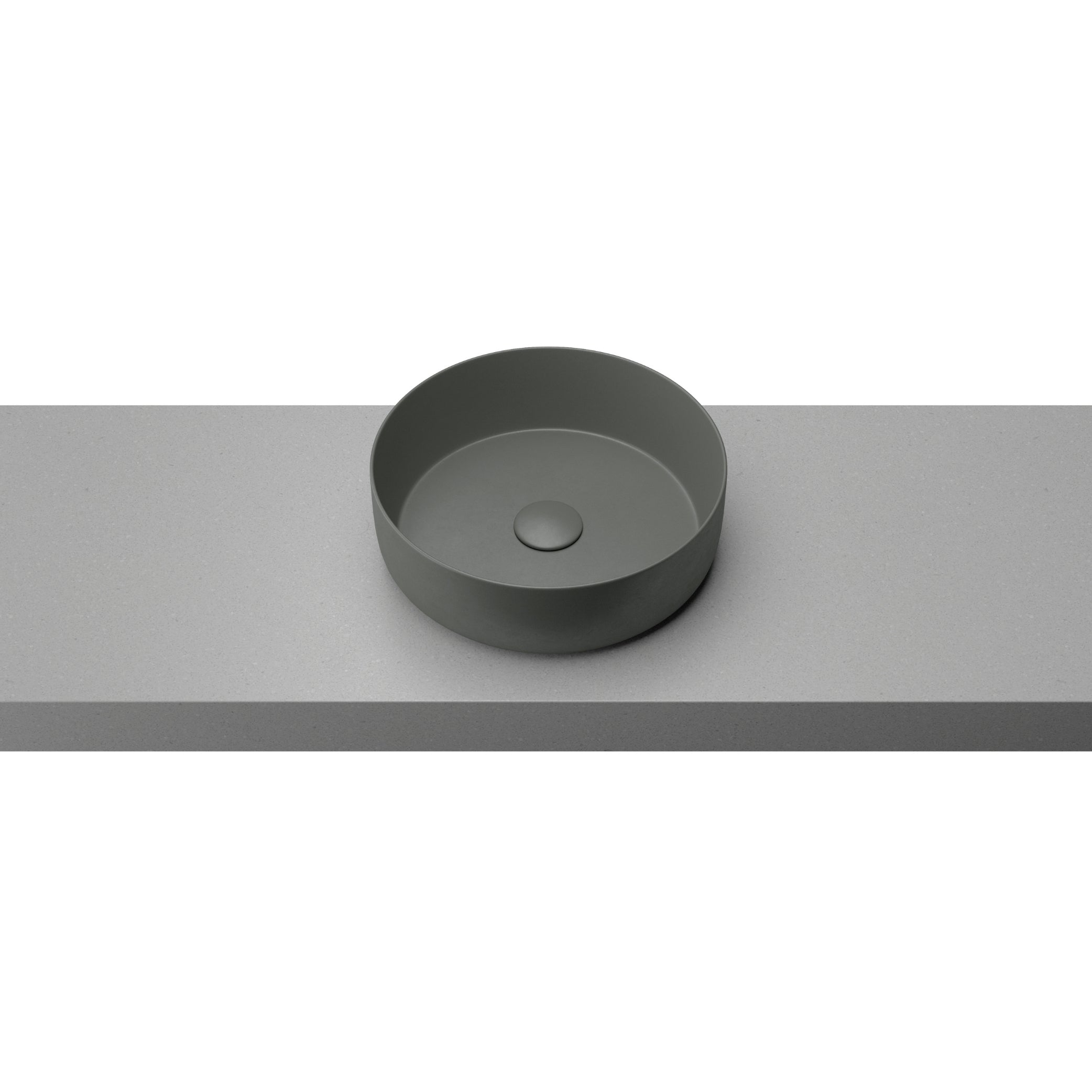 TIMBERLINE ALLURE ABOVE COUNTER BASIN ANTHRACITE 360MM