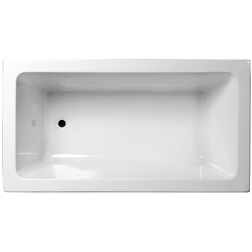 BROADWAY ALPHA BUILT-IN BATHTUB WHITE (AVAILABLE IN 1490MM, 1700MM AND 1795MM)